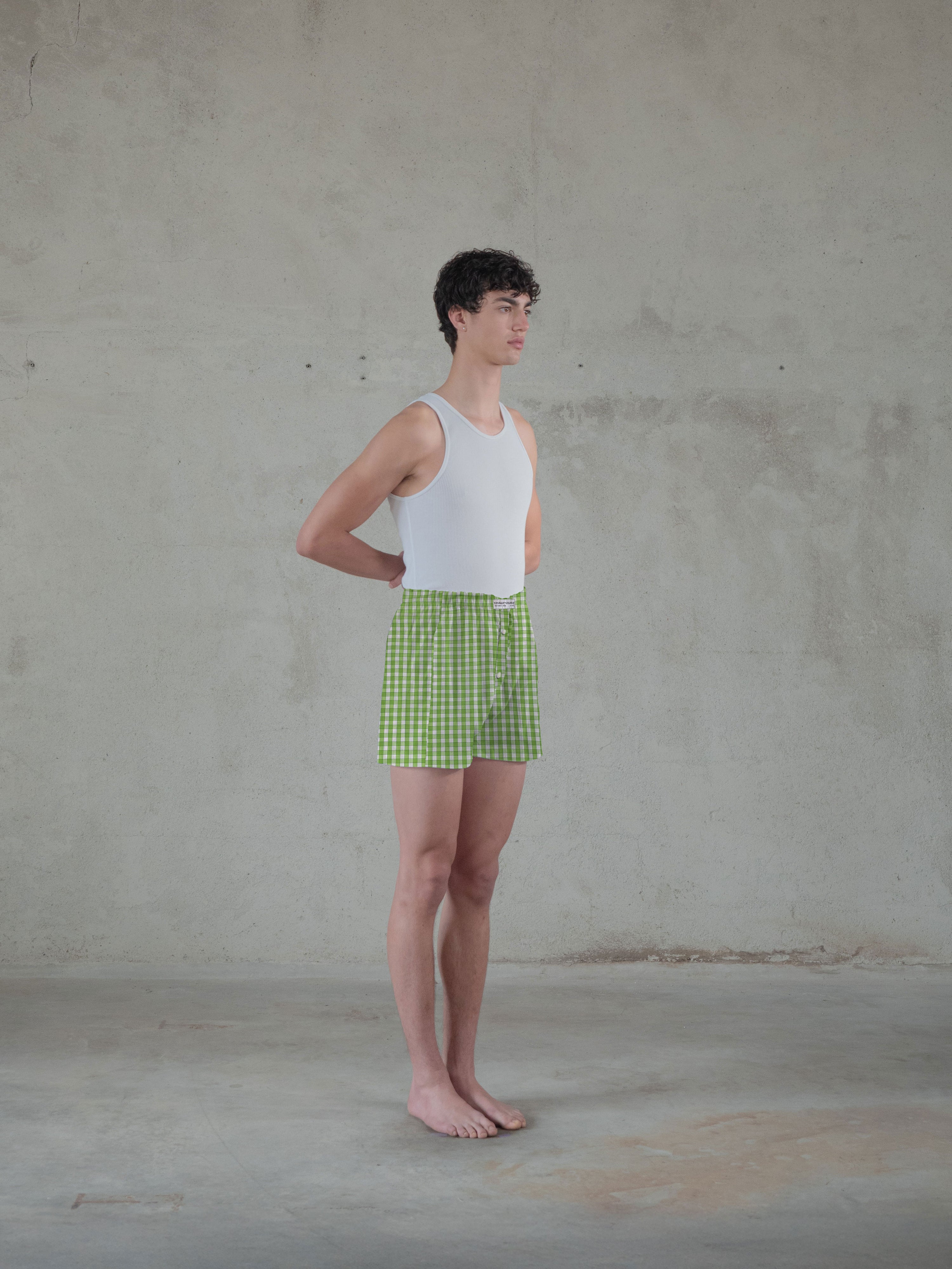 Regenerated Long Boxer - Mattarella w/ Pocket