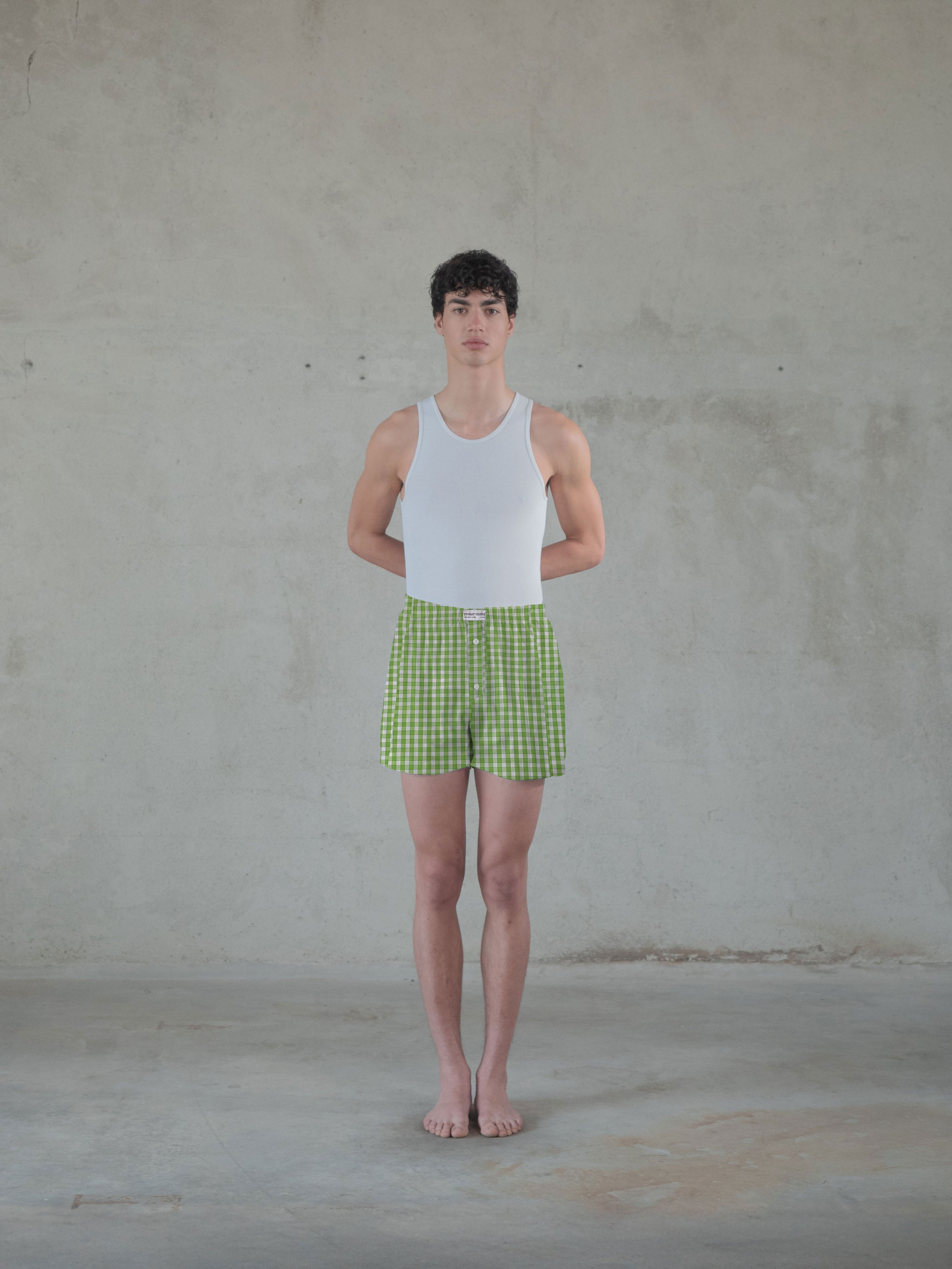 Regenerated Long Boxer - Mattarella w/ Pocket