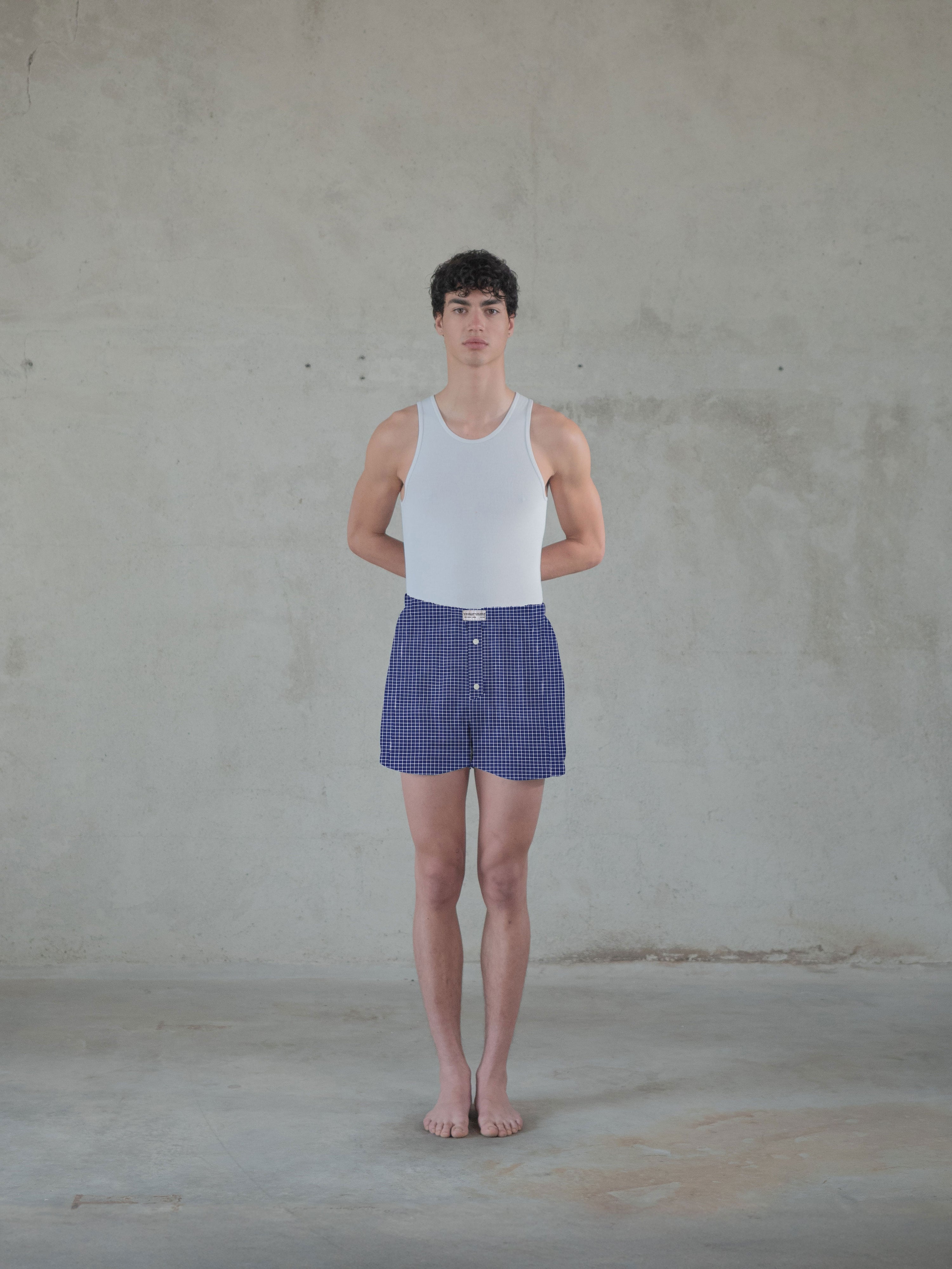 Regenerated Long Boxer - Mattarella w/ Pocket