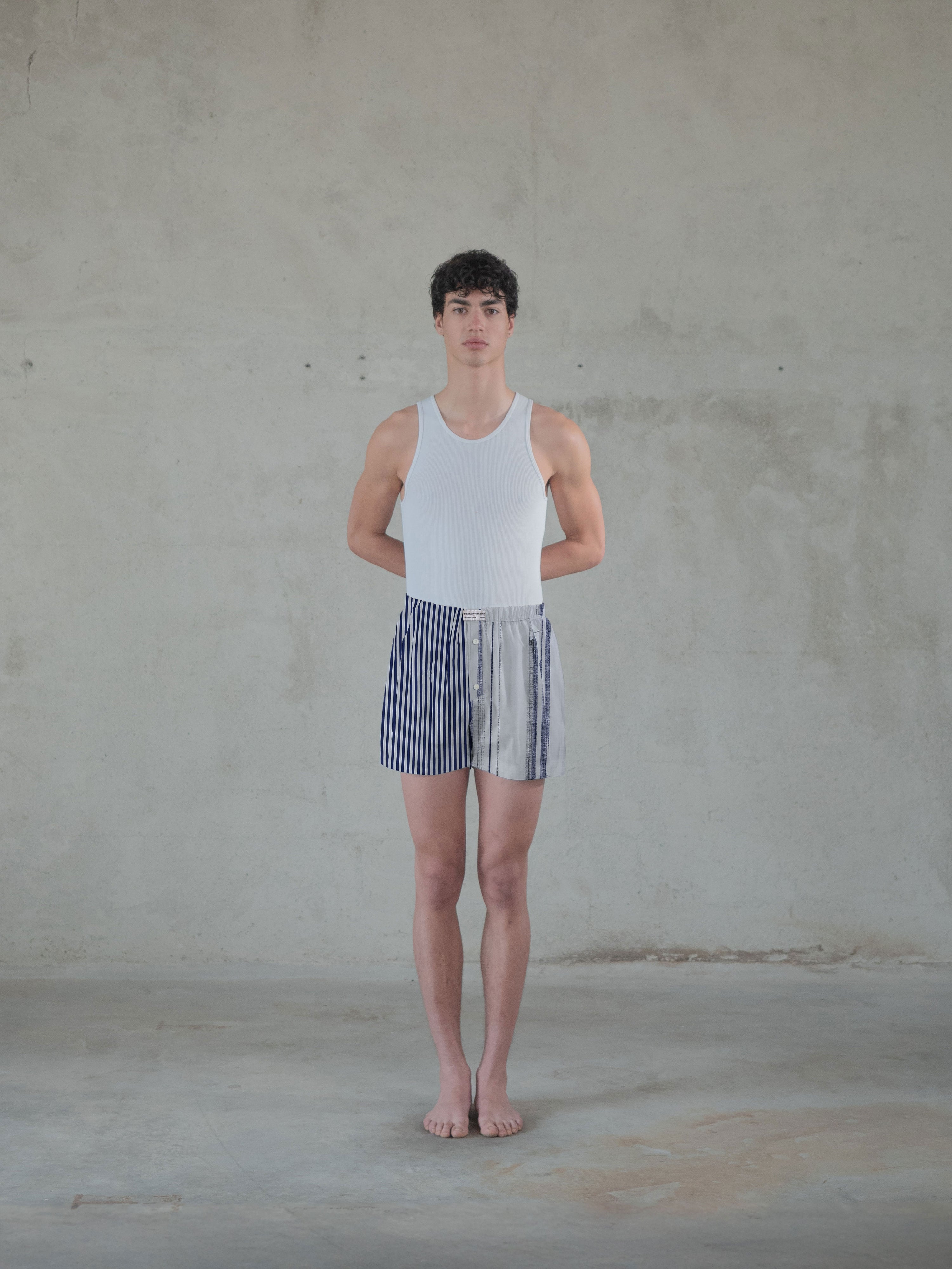 Regenerated Long Boxer - Mattarella Patch w/ Pocket