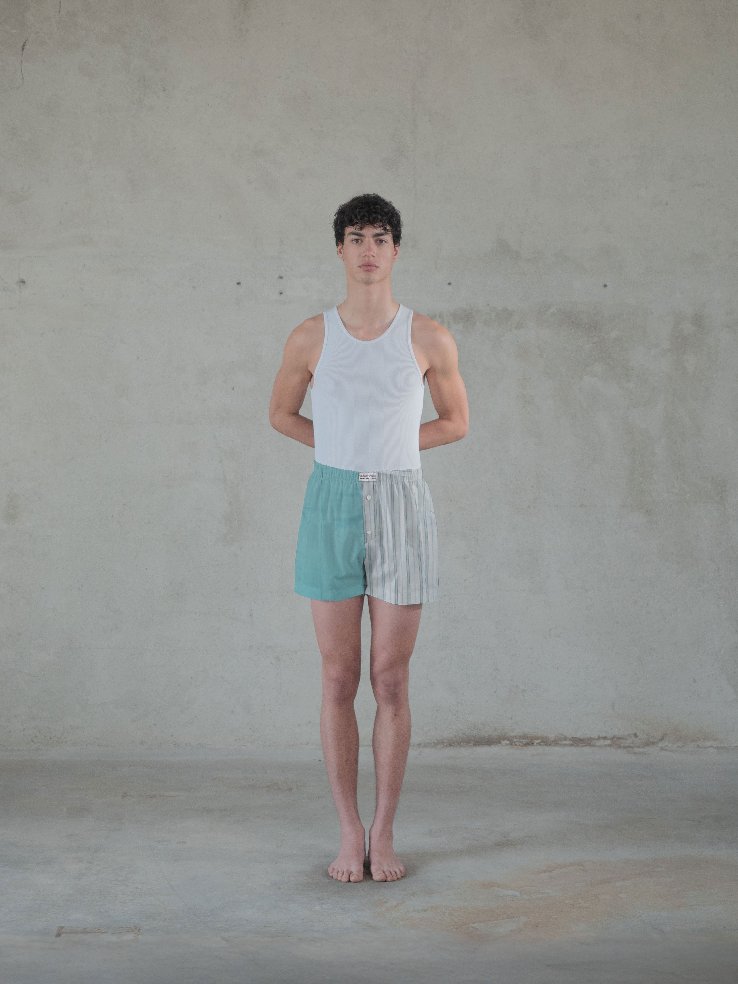 Regenerated Long Boxer - Mattarella Patch w/ Pocket