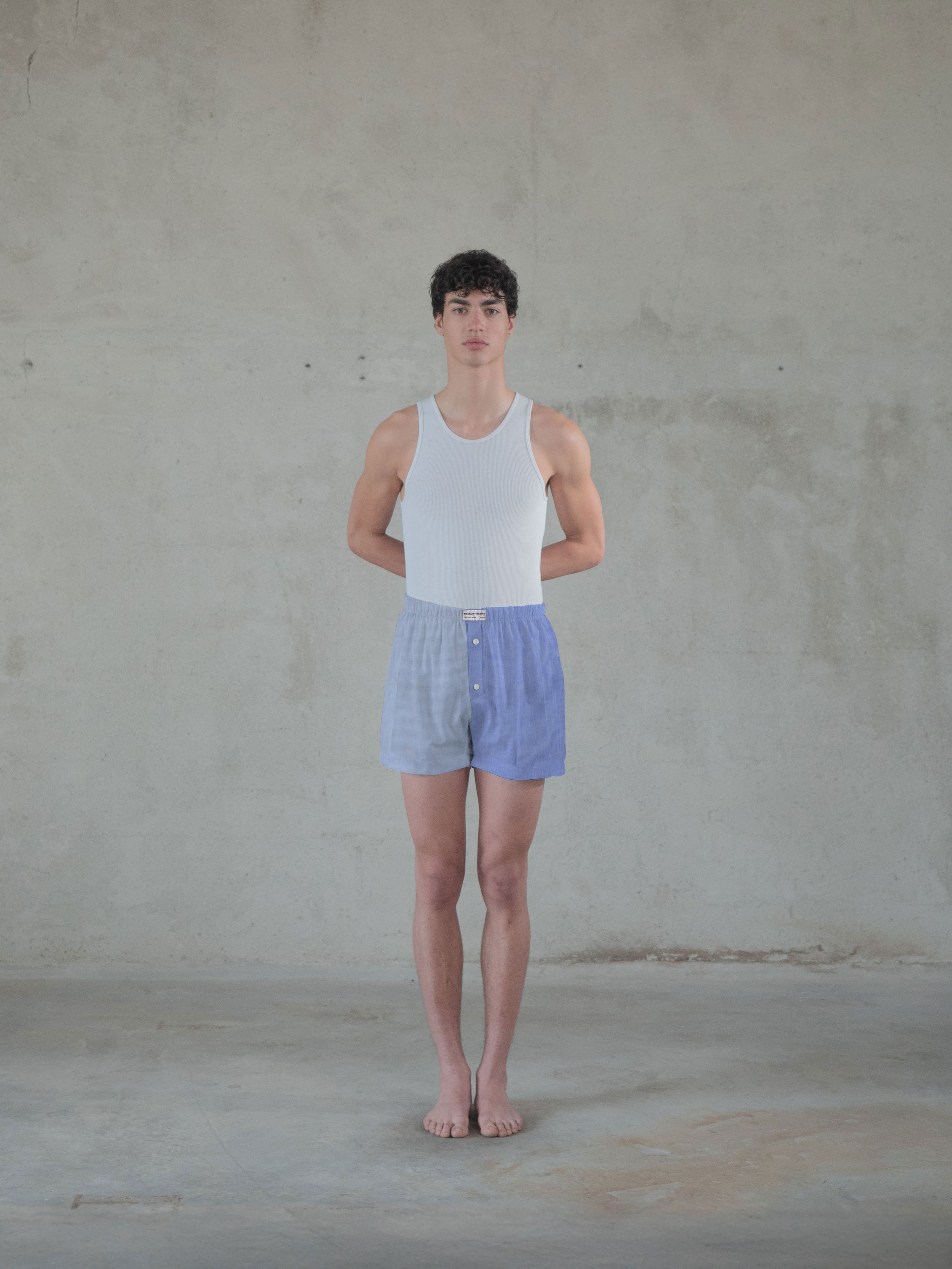 Regenerated Long Boxer - Mattarella Patch w/ Pocket