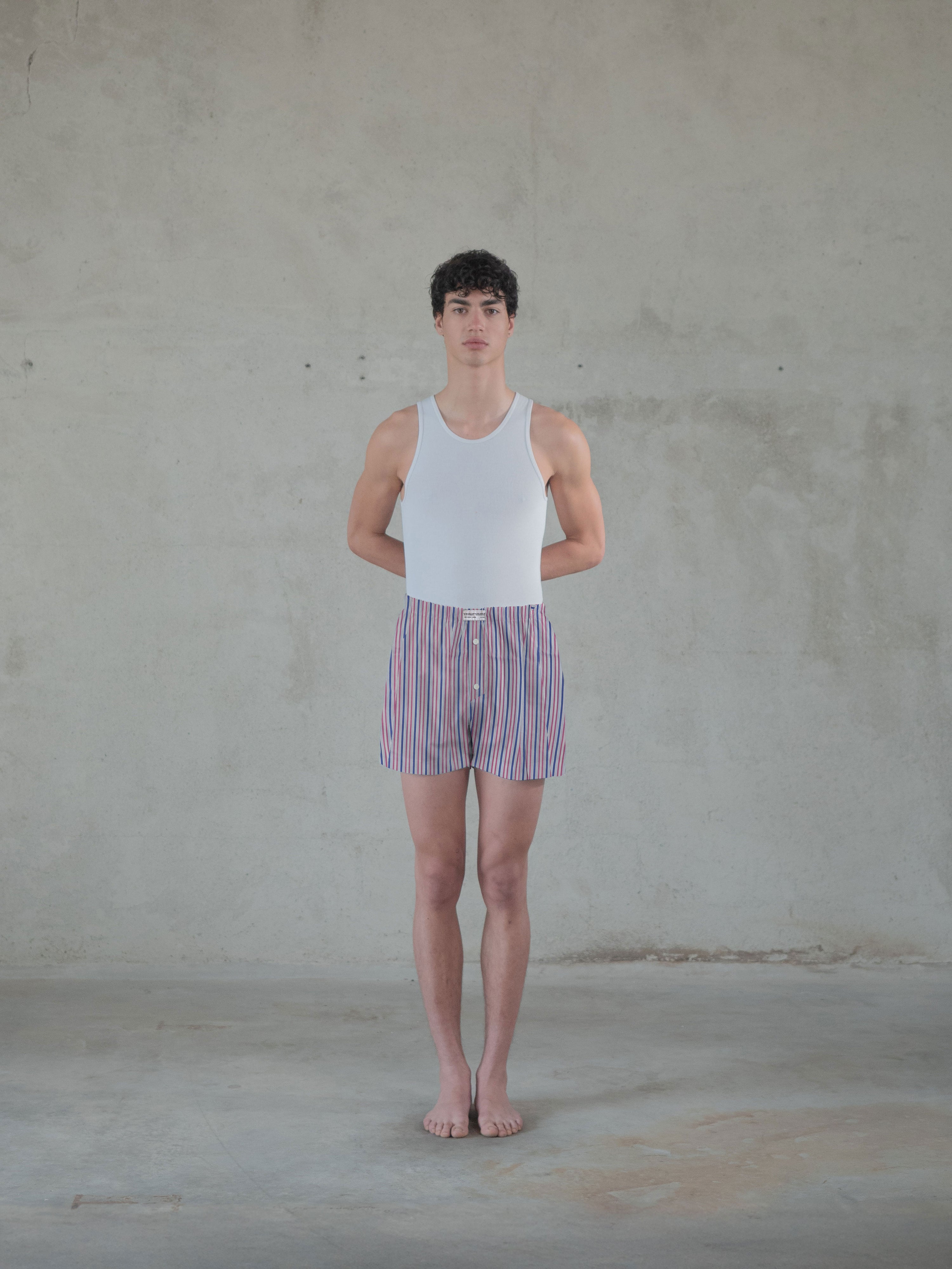 Regenerated Long Boxer - Mattarella w/ Pocket