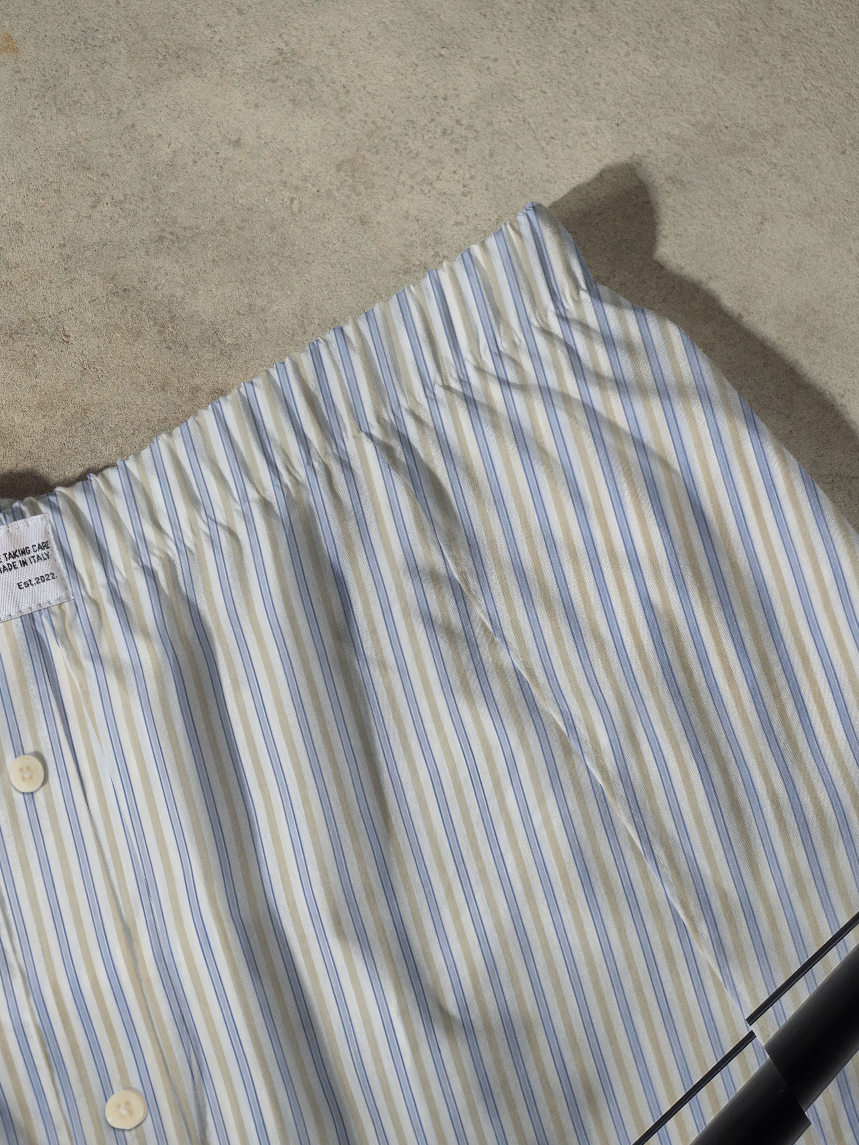 Regenerated Long Boxer - Mattarella w/ Pocket