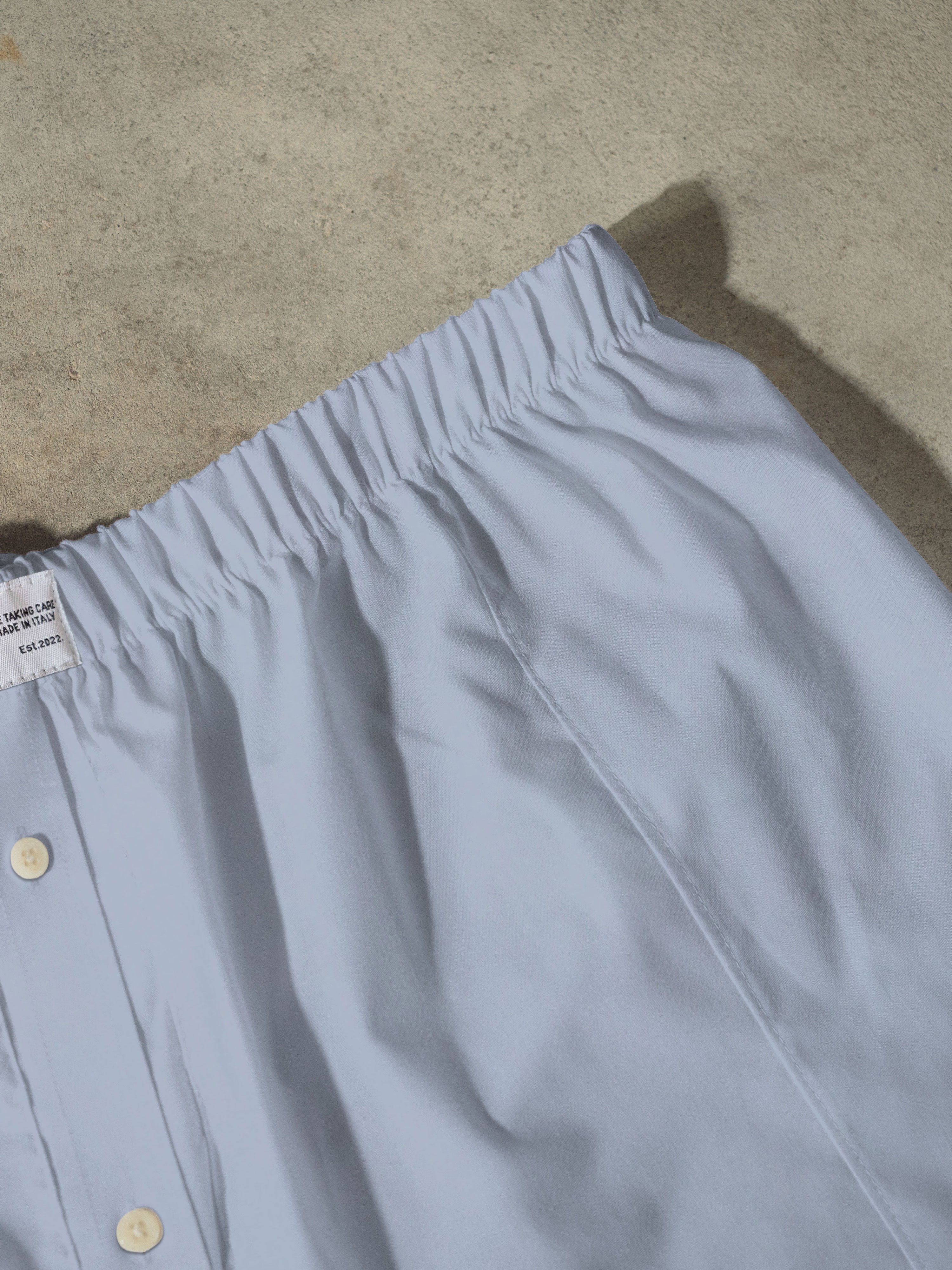 Regenerated Long Boxer - Mattarella w/ Pocket