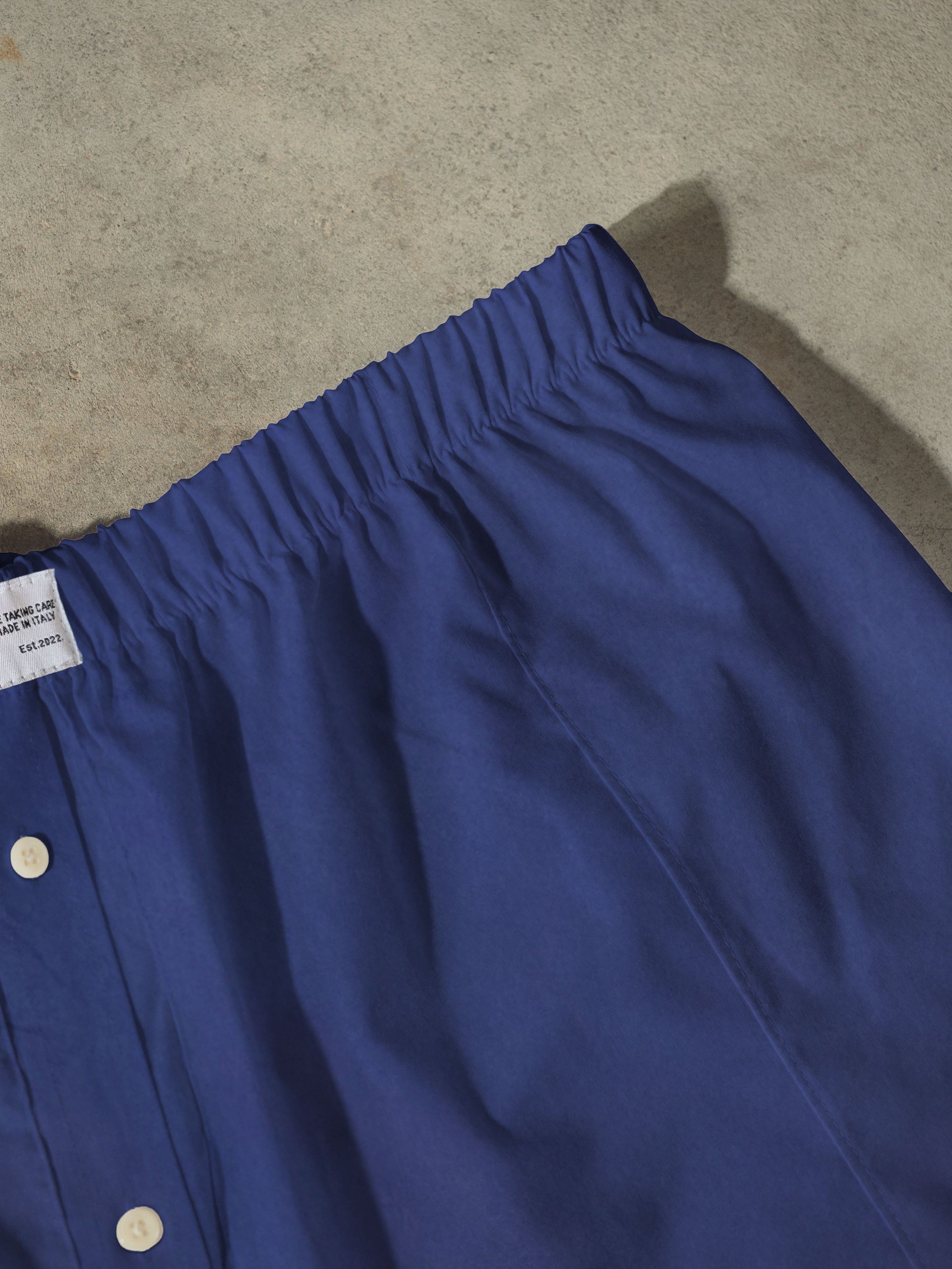 Regenerated Long Boxer - Mattarella w/ Pocket