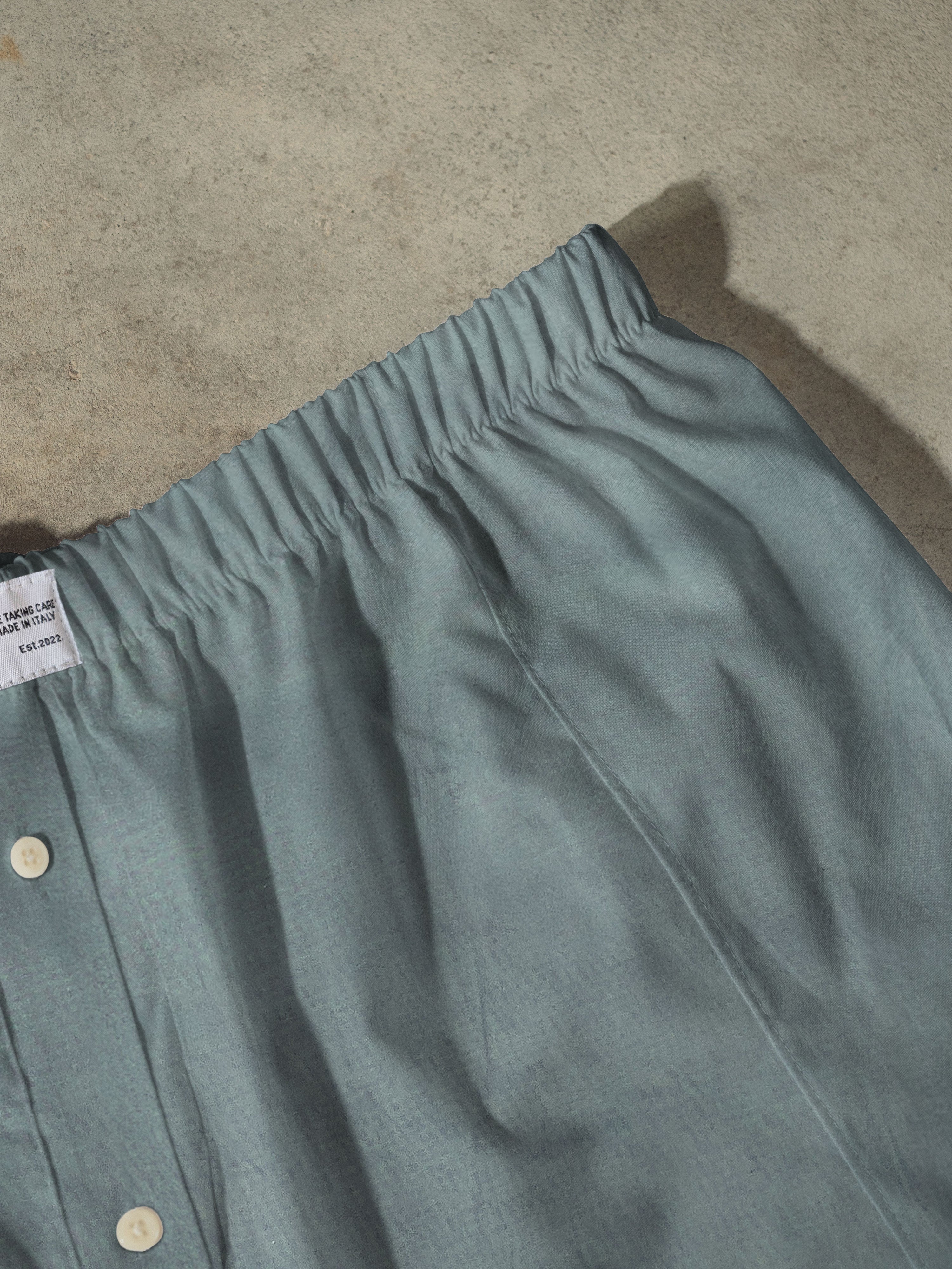 Regenerated Long Boxer - Mattarella w/ Pocket