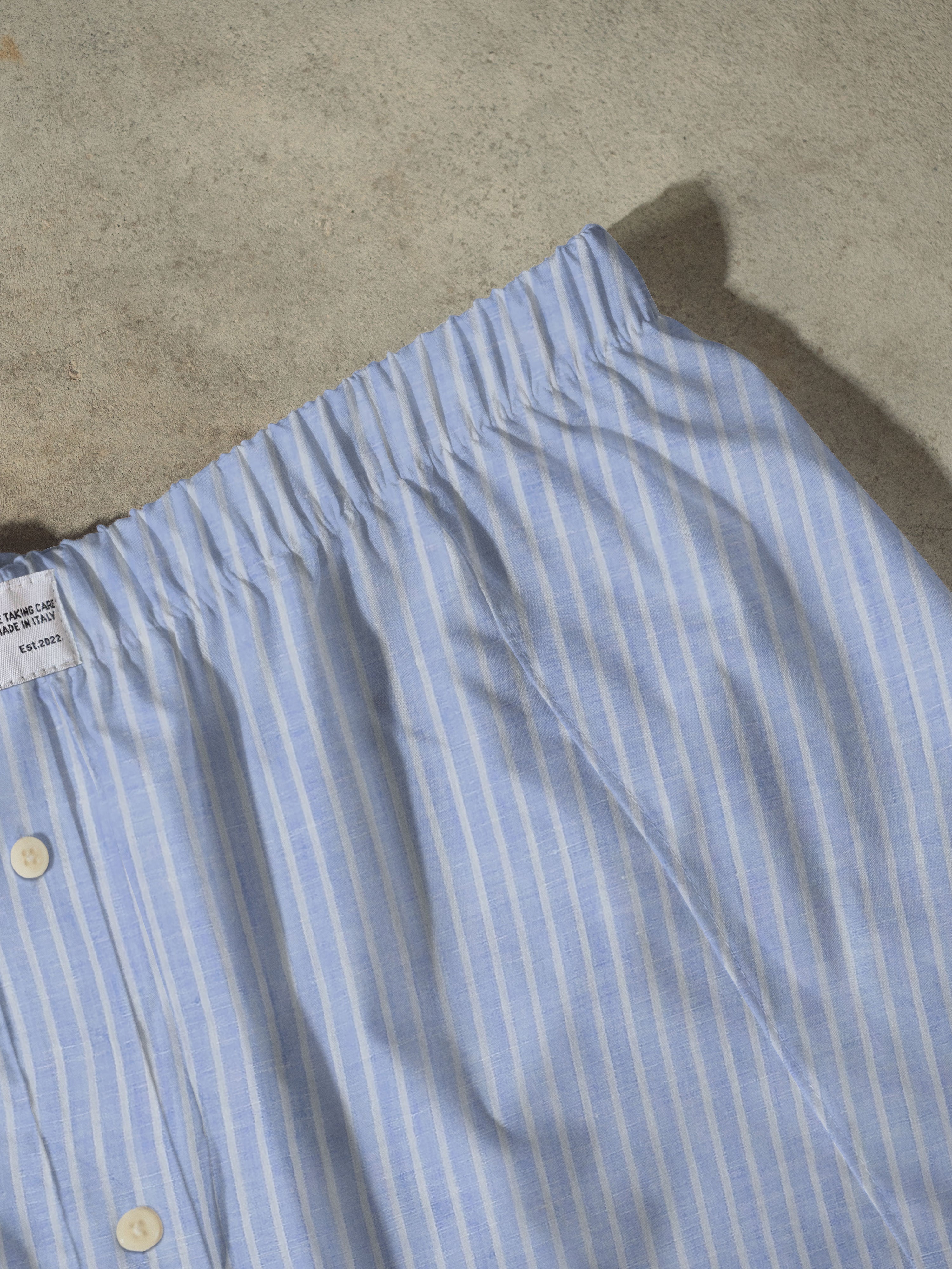 Regenerated Long Boxer - Mattarella w/ Pocket