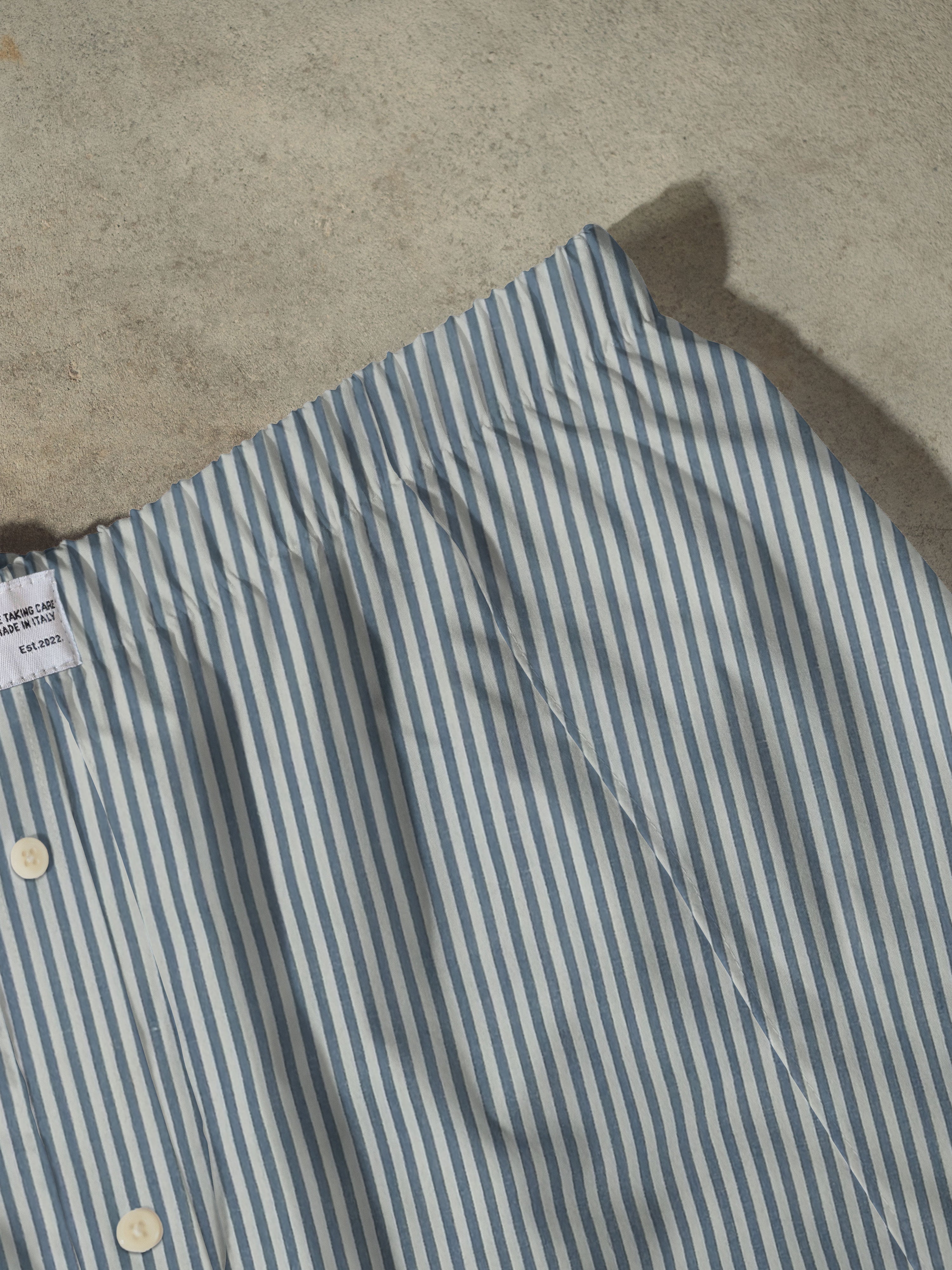 Regenerated Long Boxer - Mattarella w/ Pocket