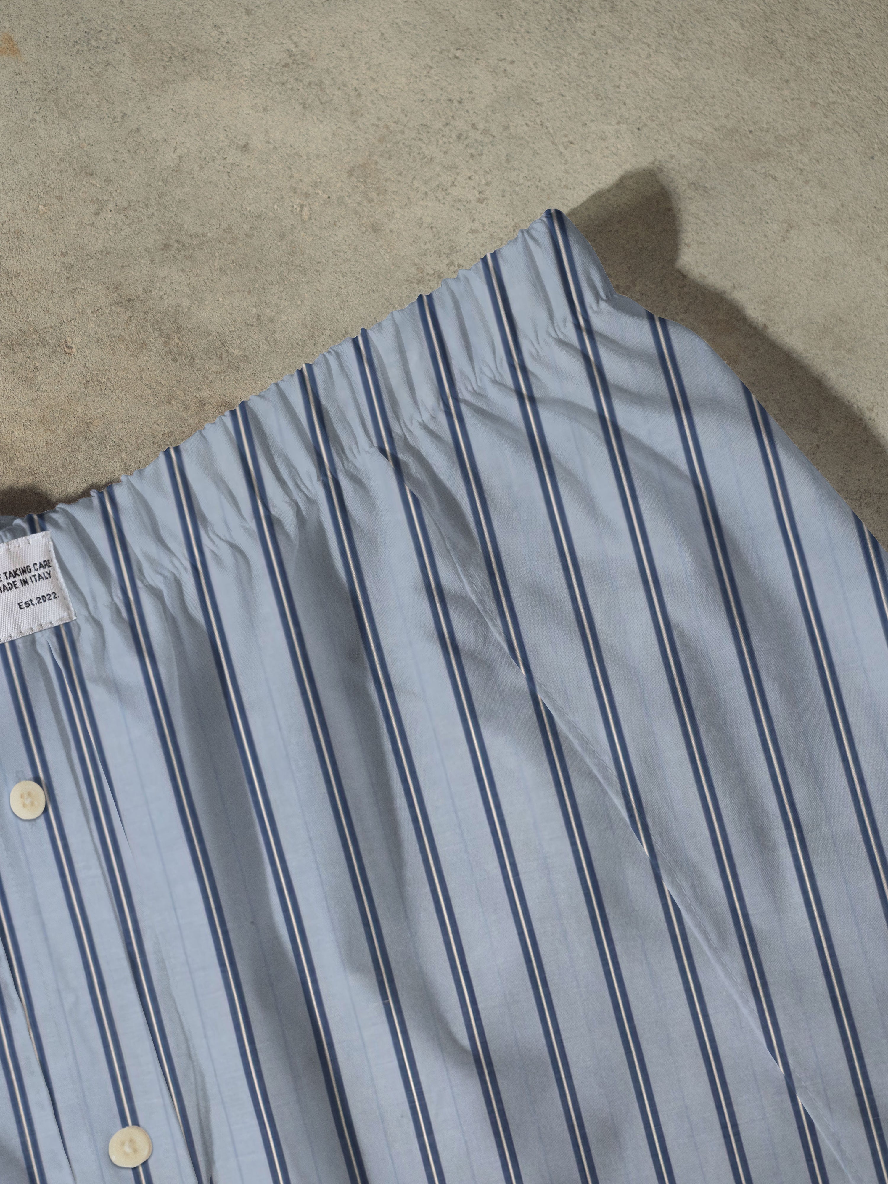 Regenerated Long Boxer - Mattarella w/ Pocket