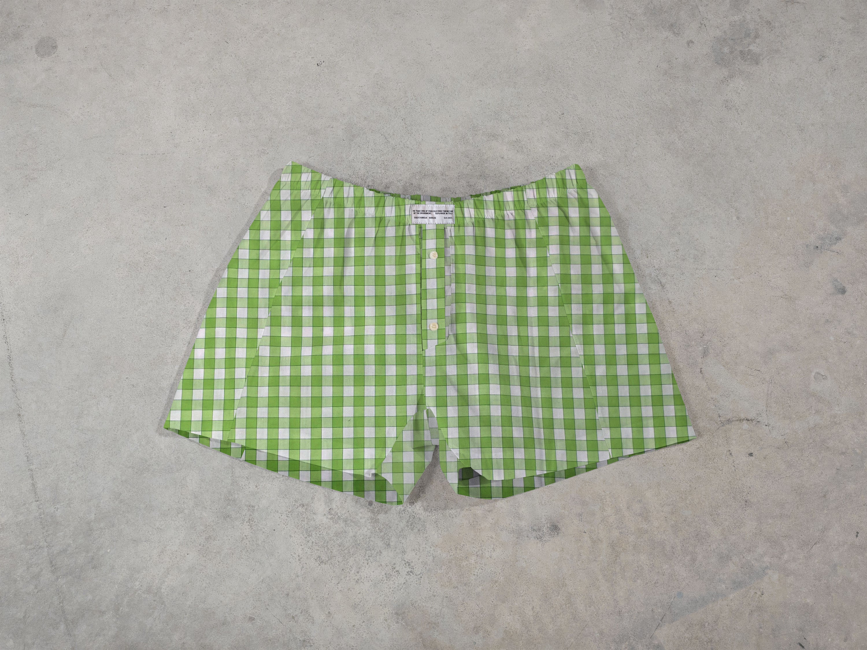 Regenerated Long Boxer - Mattarella w/ Pocket