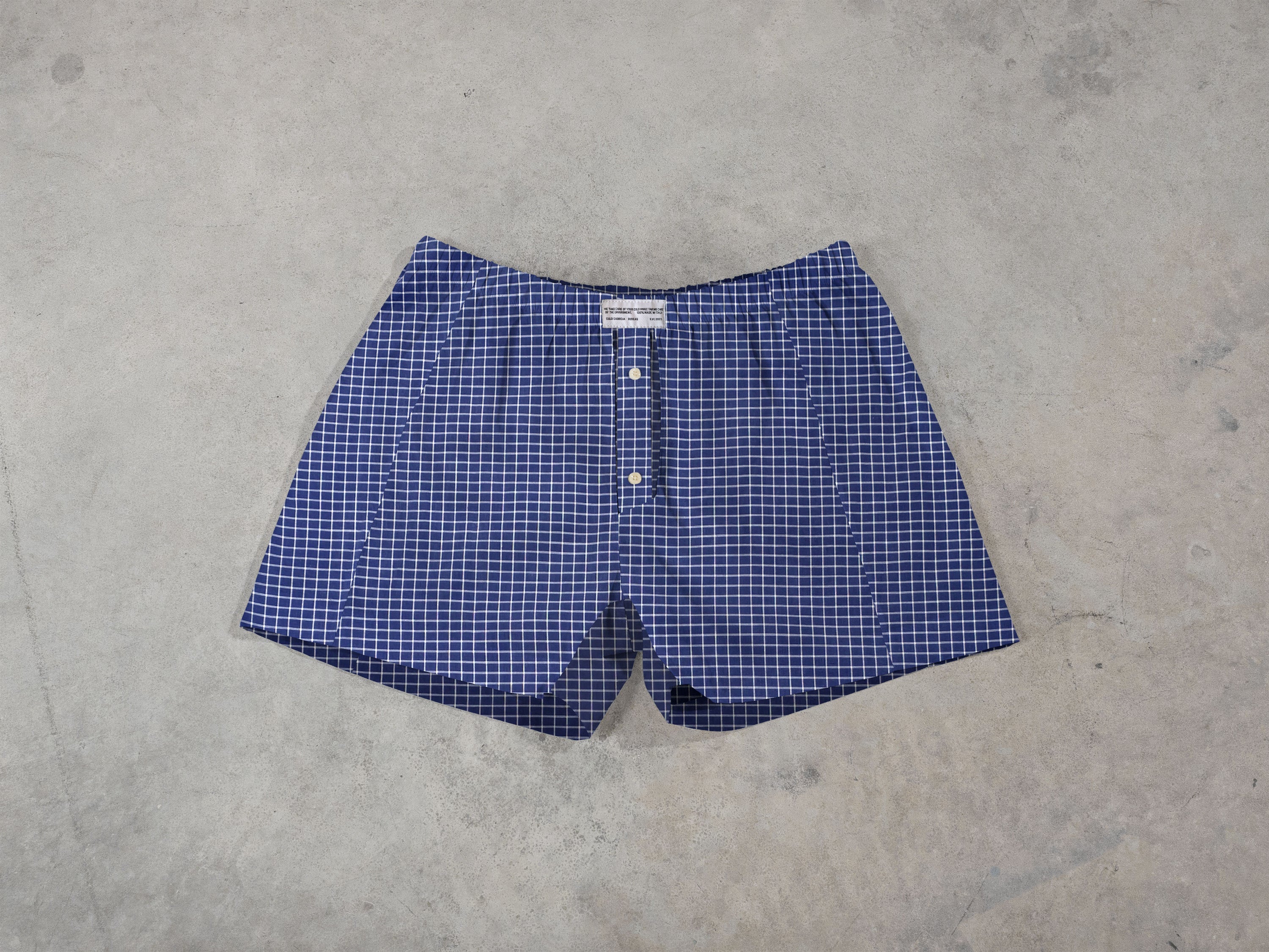 Regenerated Long Boxer - Mattarella w/ Pocket