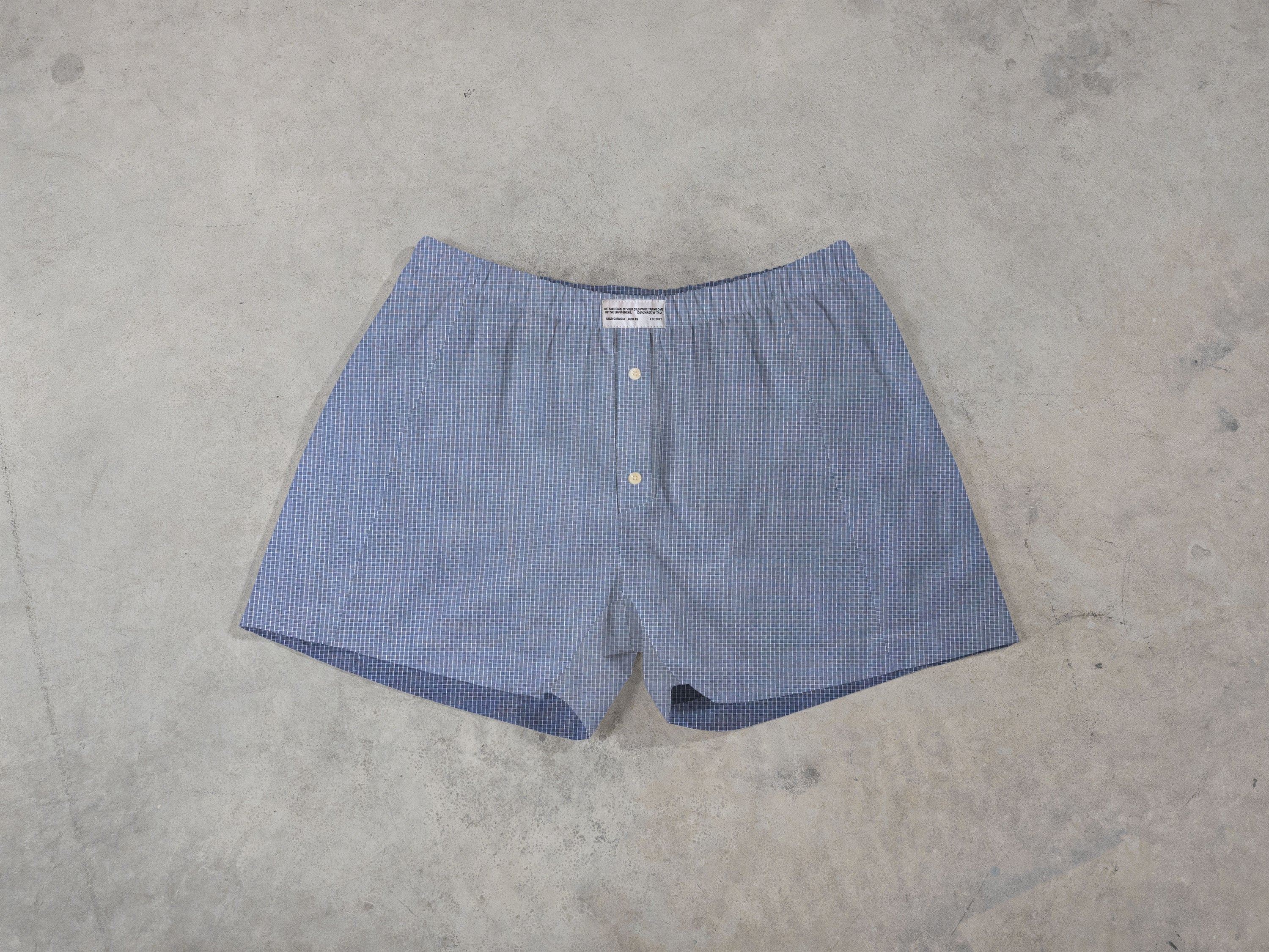 Regenerated Long Boxer - Mattarella w/ Pocket