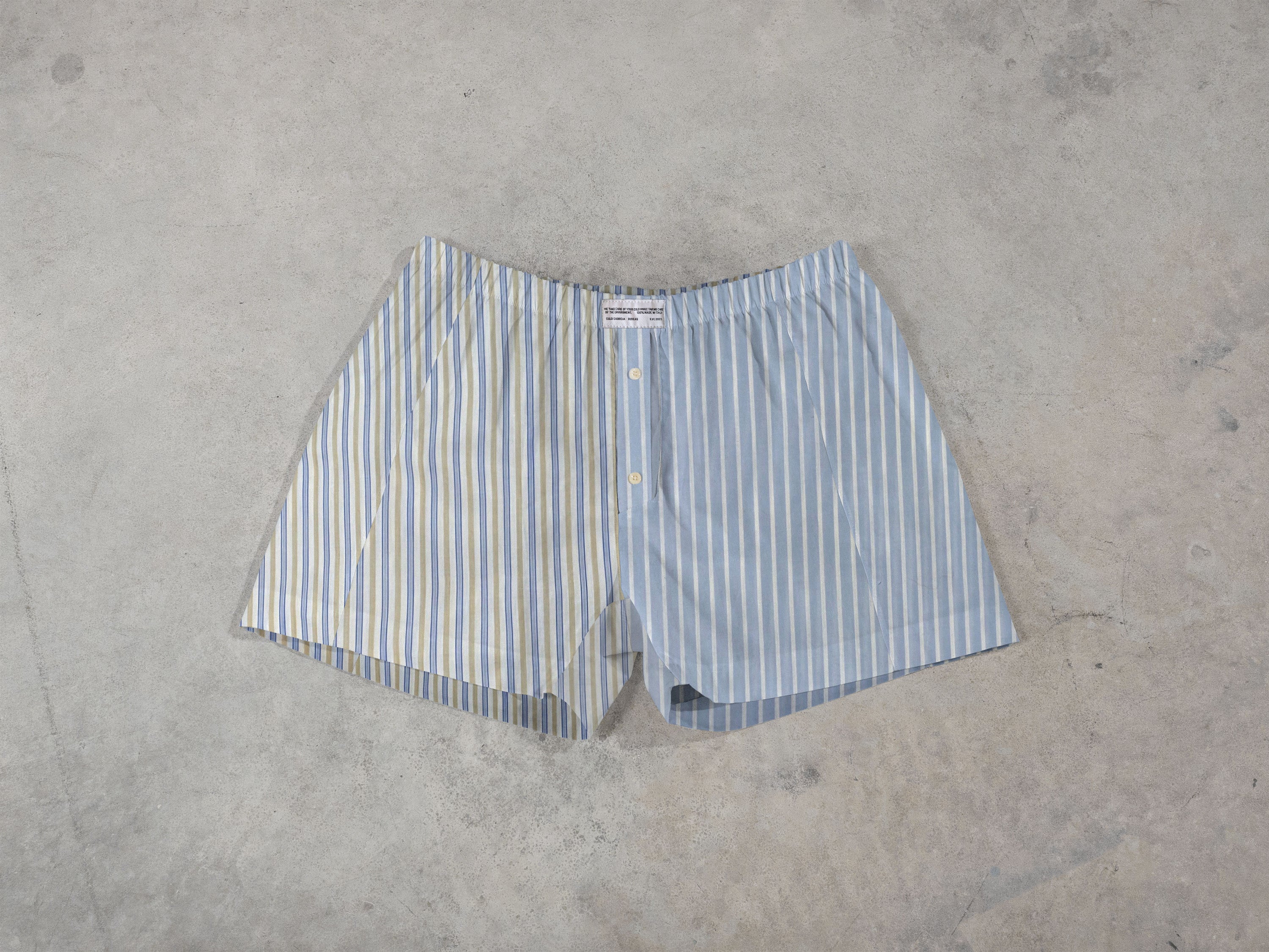 Regenerated Long Boxer - Mattarella w/ Pocket