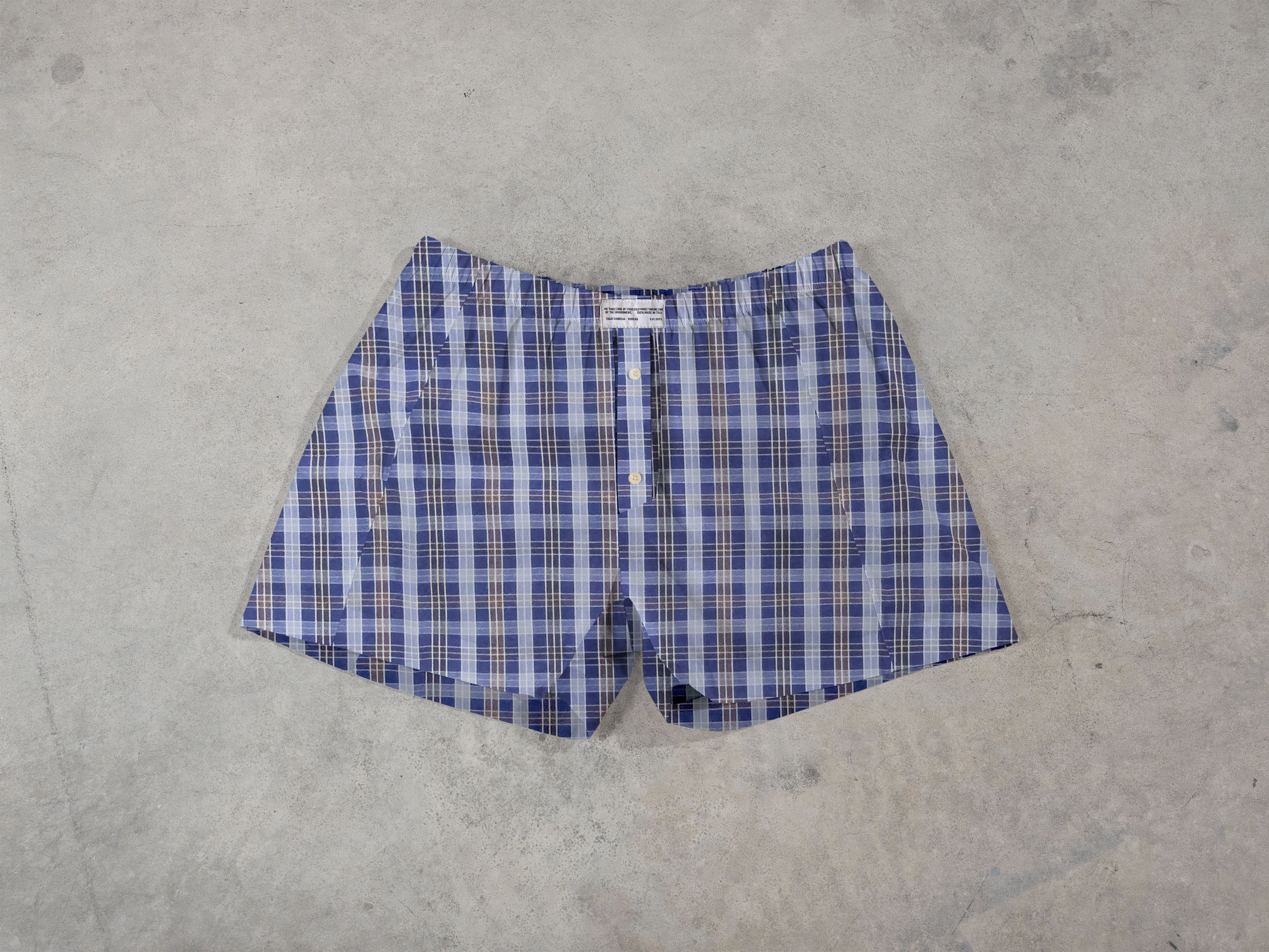 Regenerated Long Boxer - Mattarella w/ Pocket