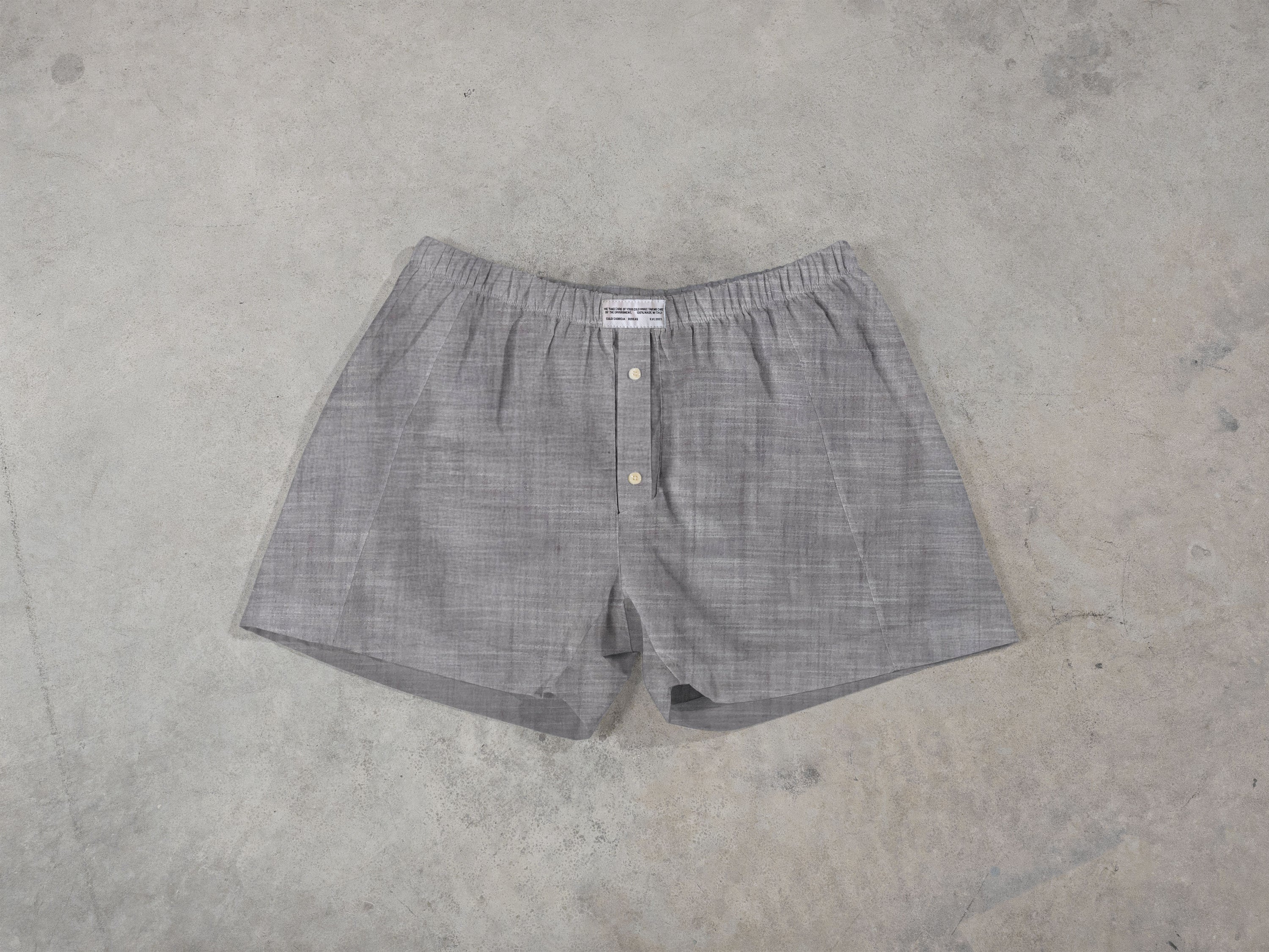 Regenerated Long Boxer - Mattarella w/ Pocket