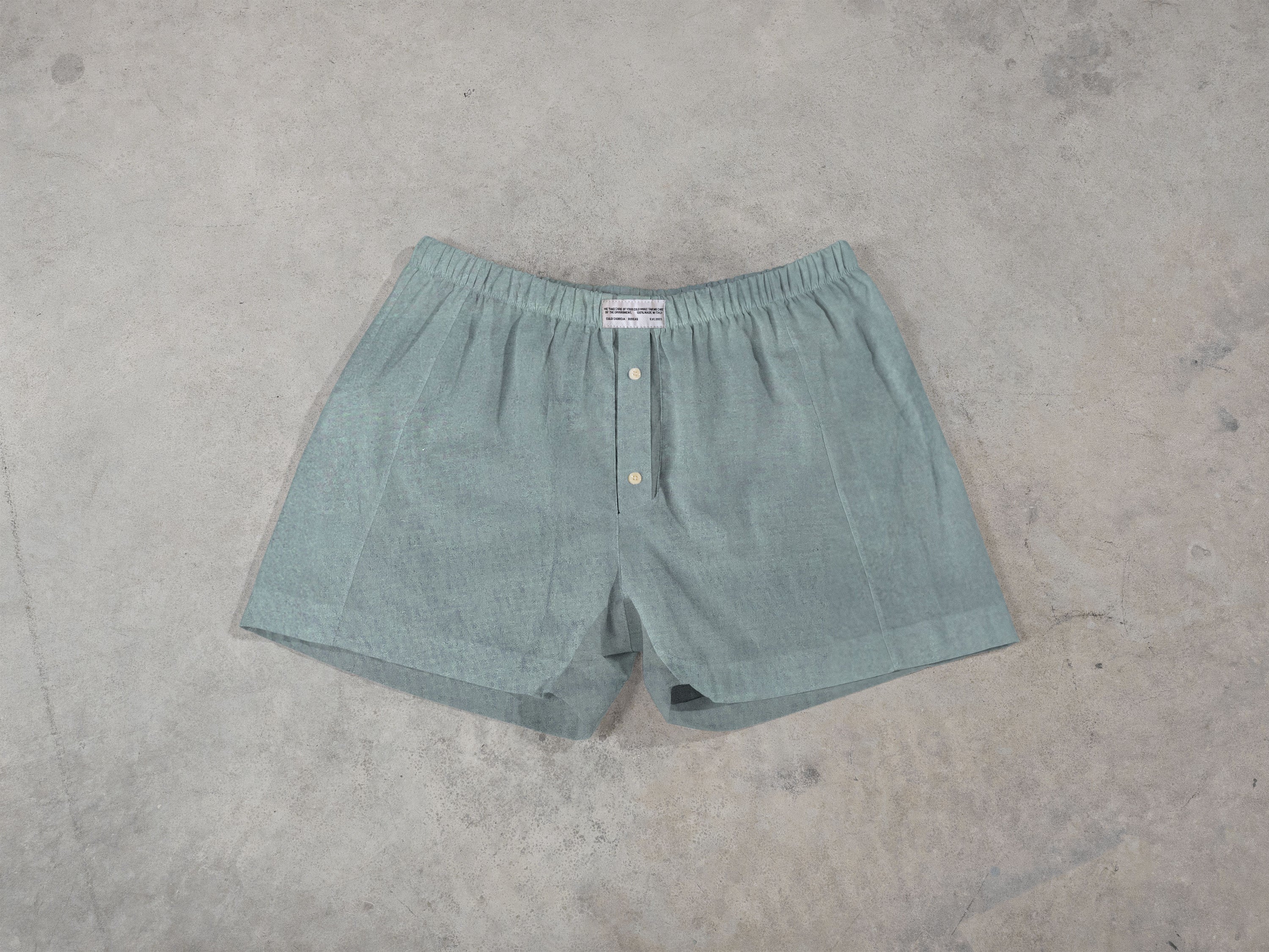 Regenerated Long Boxer - Mattarella w/ Pocket