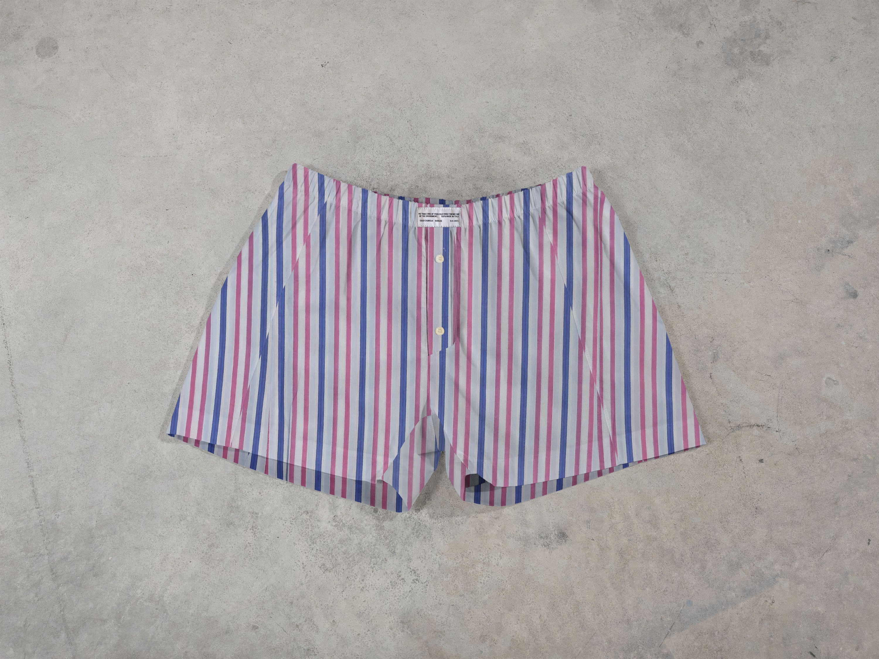 Regenerated Long Boxer - Mattarella w/ Pocket