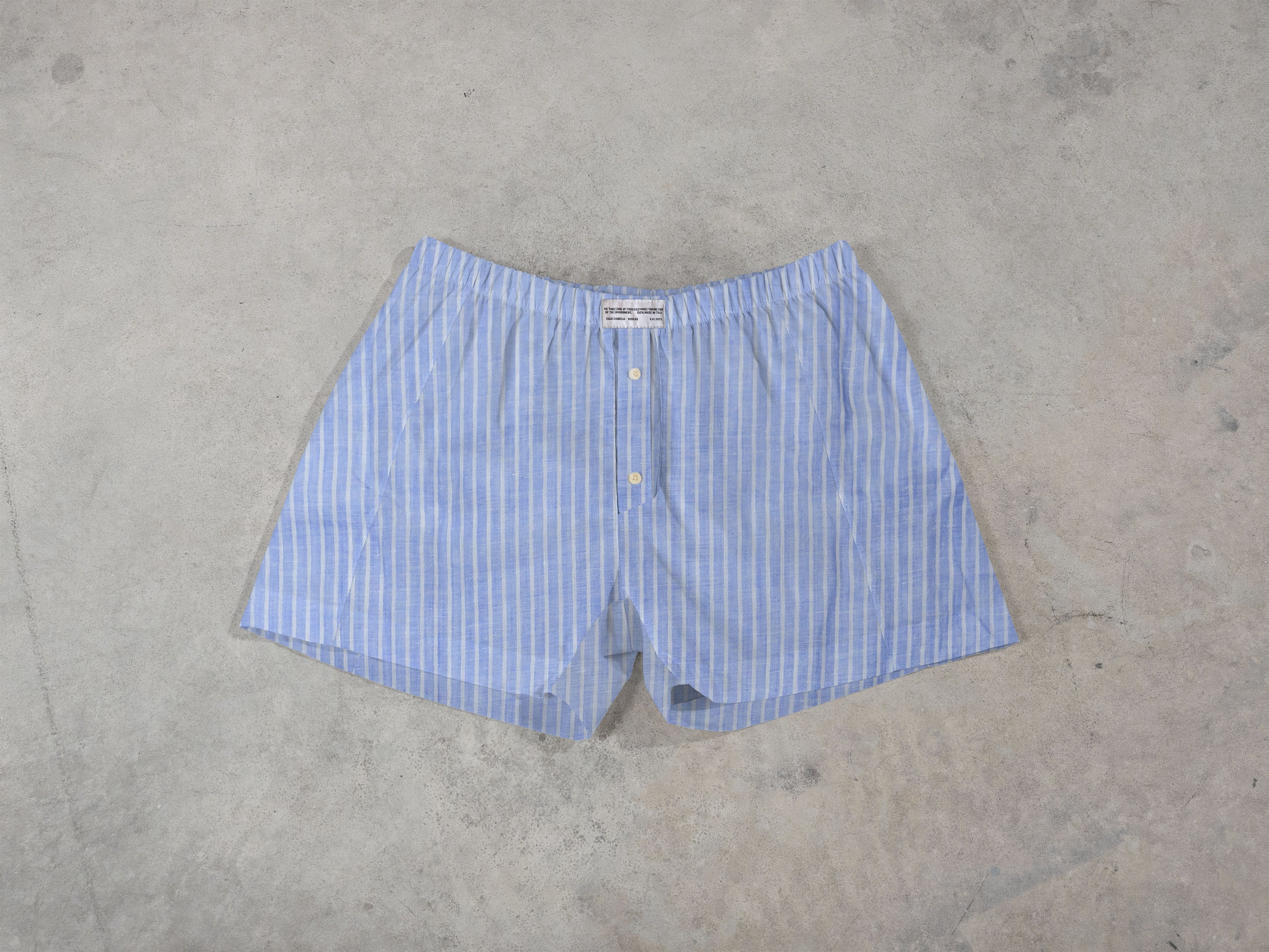 Regenerated Long Boxer - Mattarella w/ Pocket