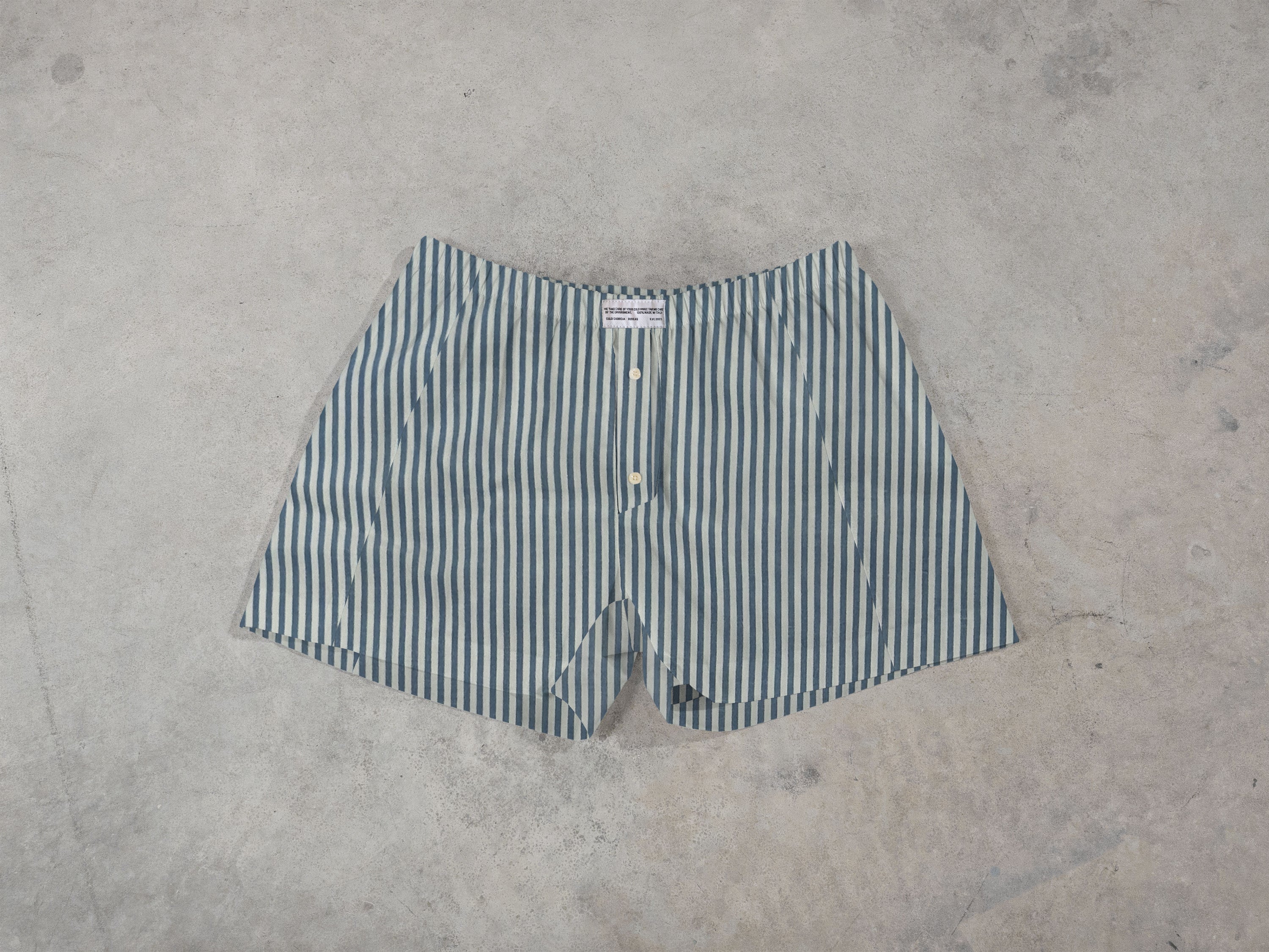 Regenerated Long Boxer - Mattarella w/ Pocket