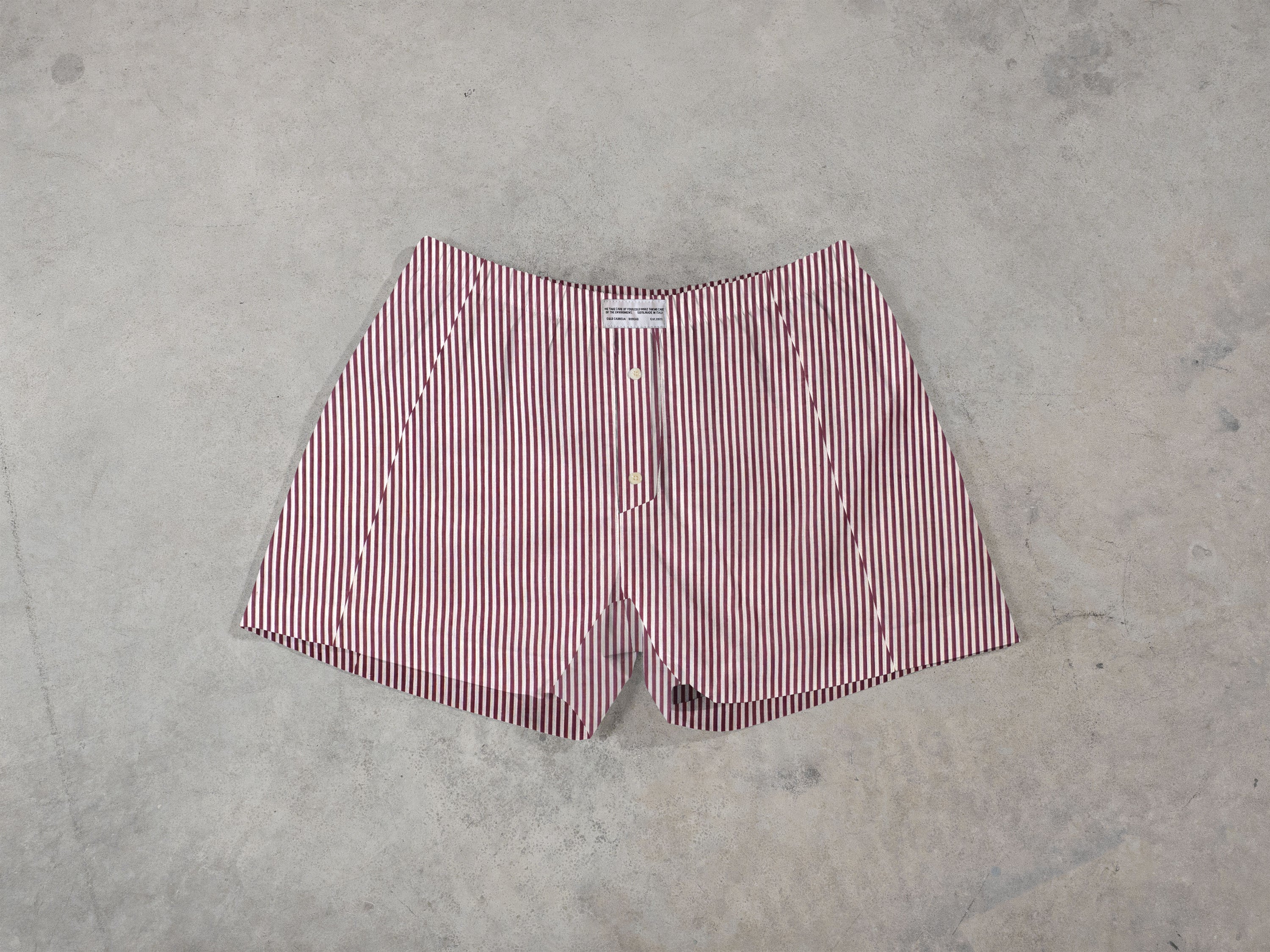 Regenerated Long Boxer - Mattarella w/ Pocket