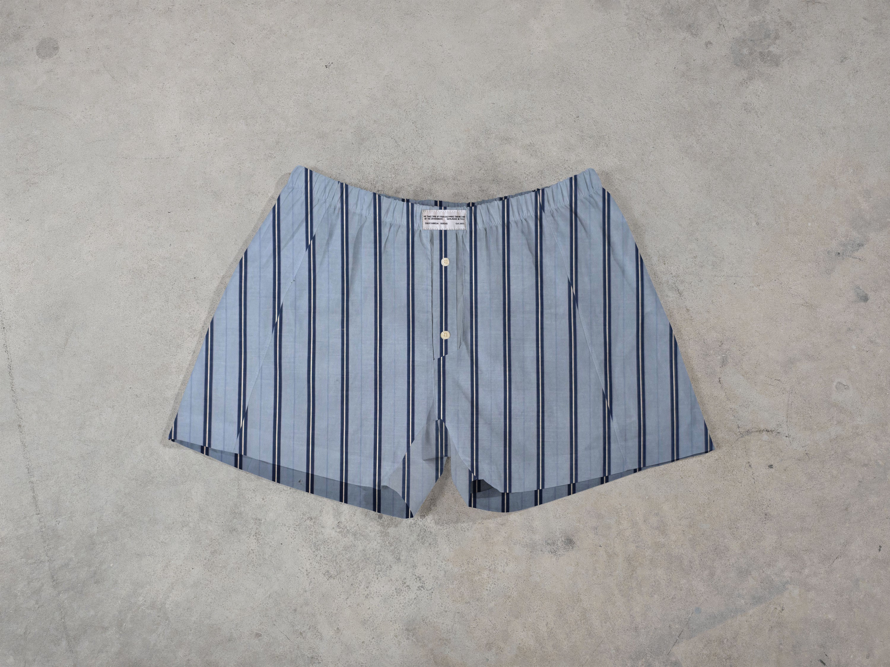 Regenerated Long Boxer - Mattarella w/ Pocket