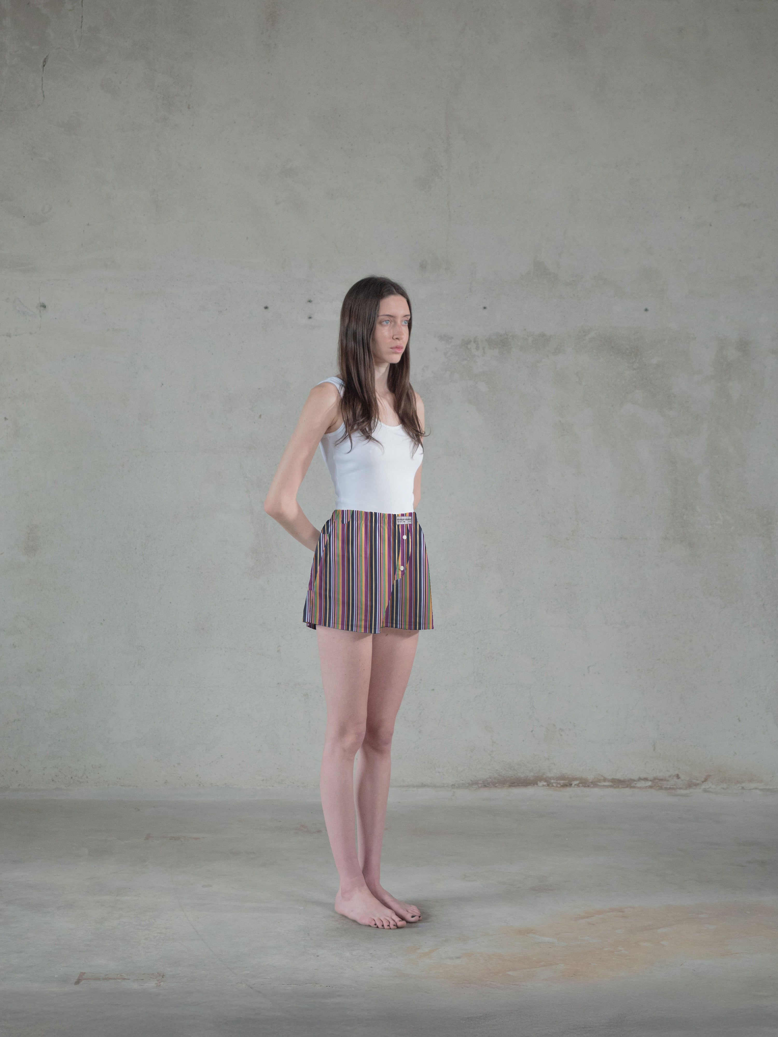 Regenerated Comfy Boxer - Original Multicolor Stripes