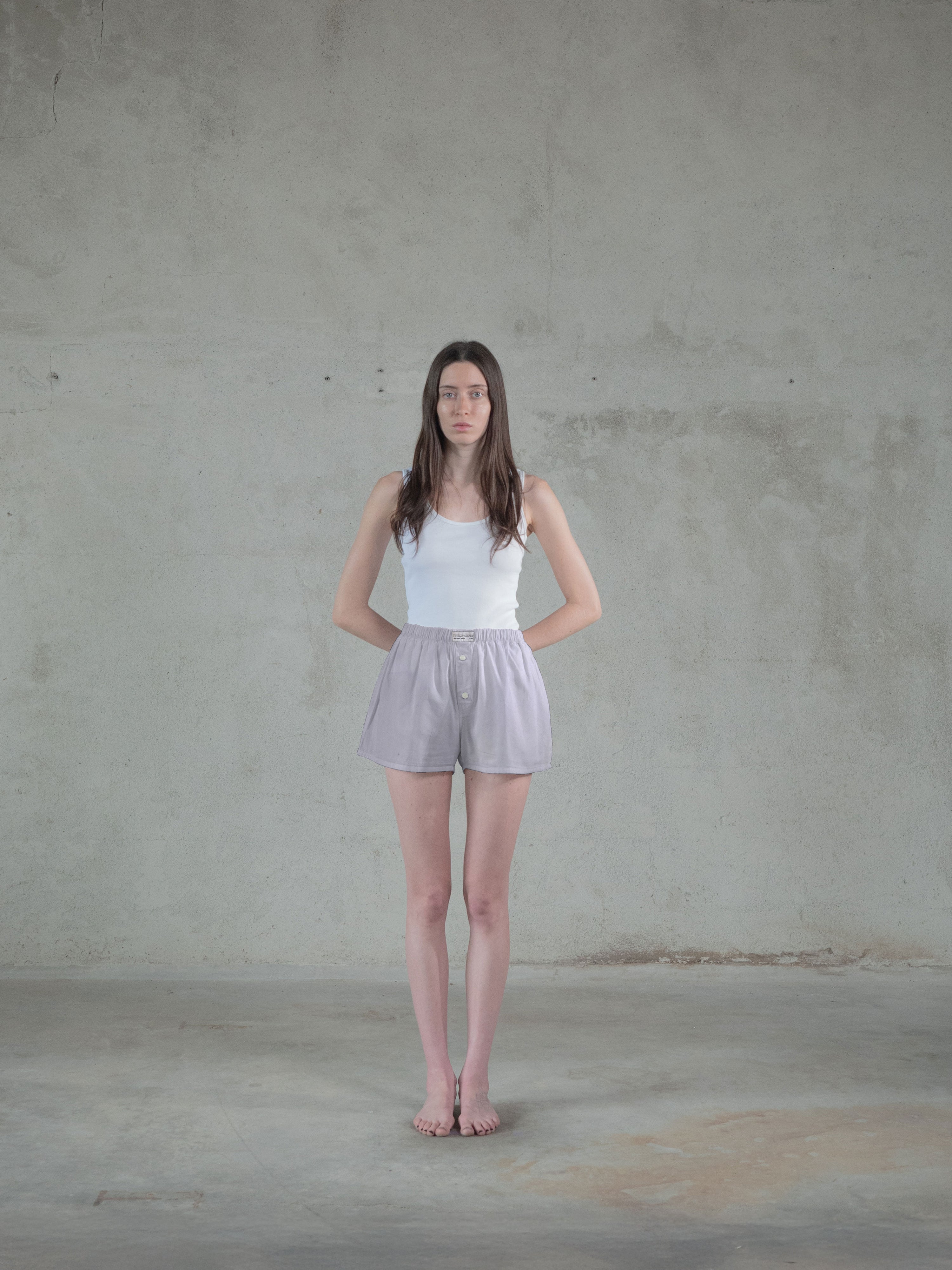 Regenerated Comfy Boxer - Original Plain Violet