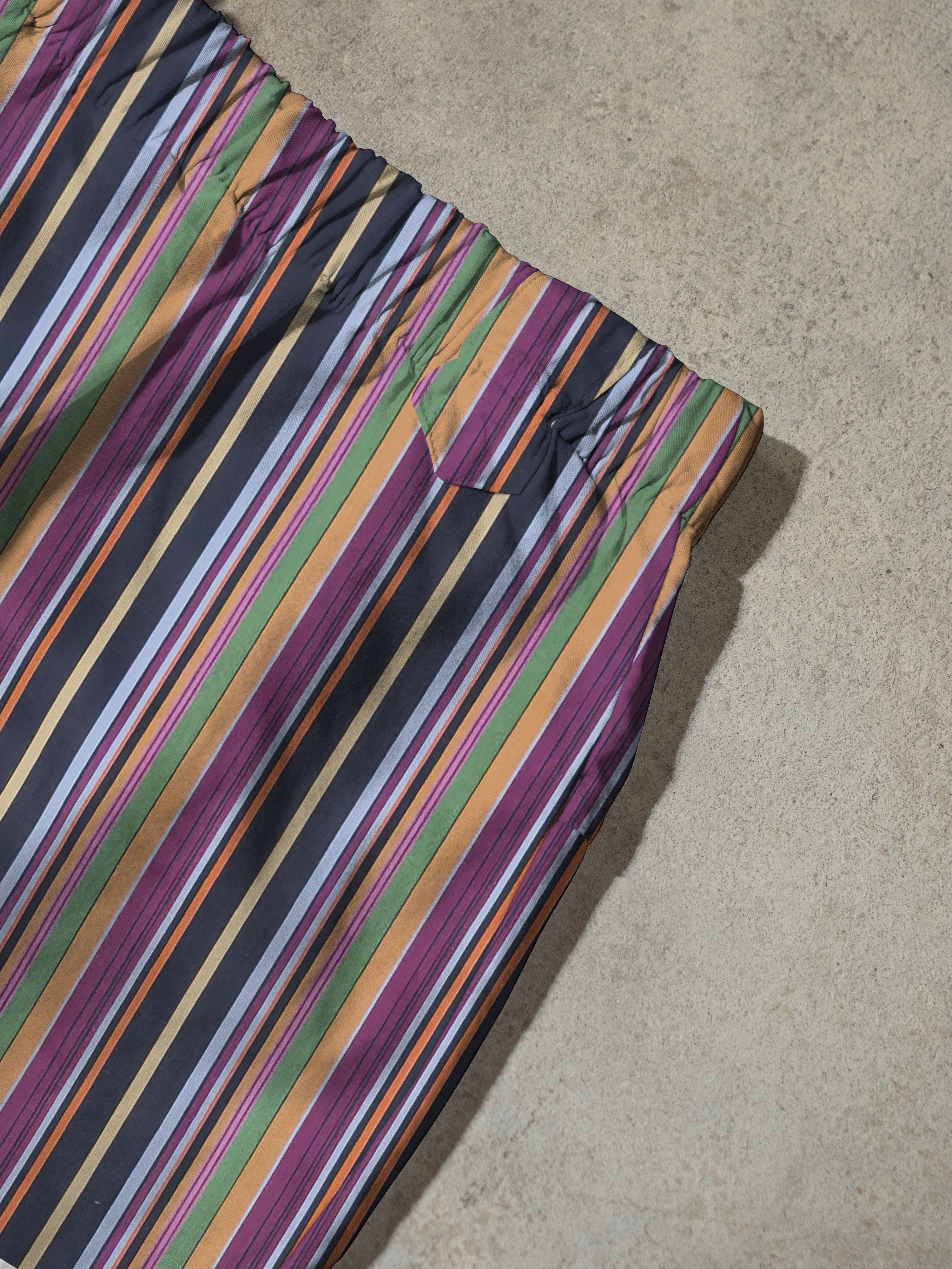 Regenerated Comfy Boxer - Original Multicolor Stripes