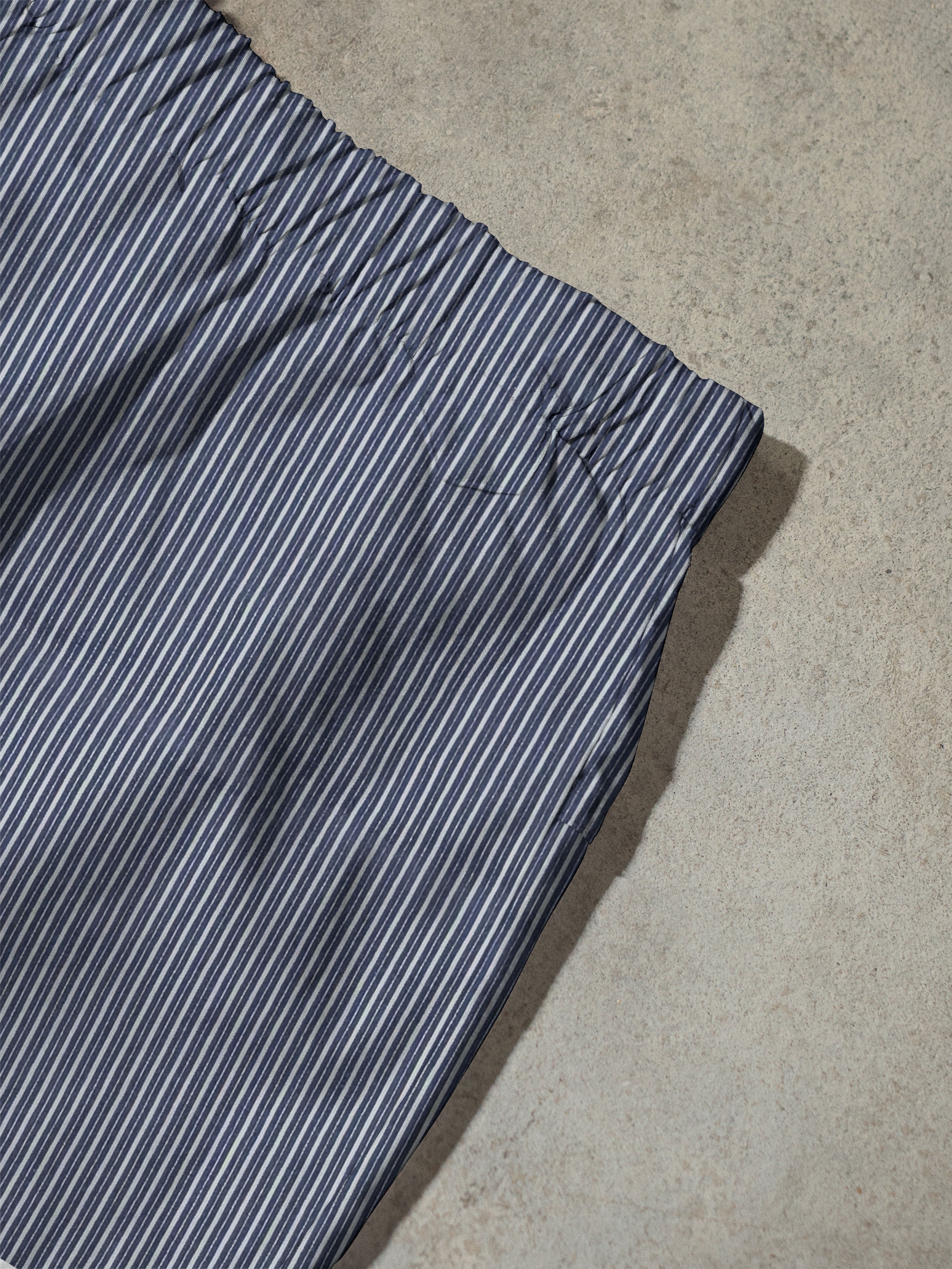 Regenerated Comfy Boxer - Original Grey White Stripes