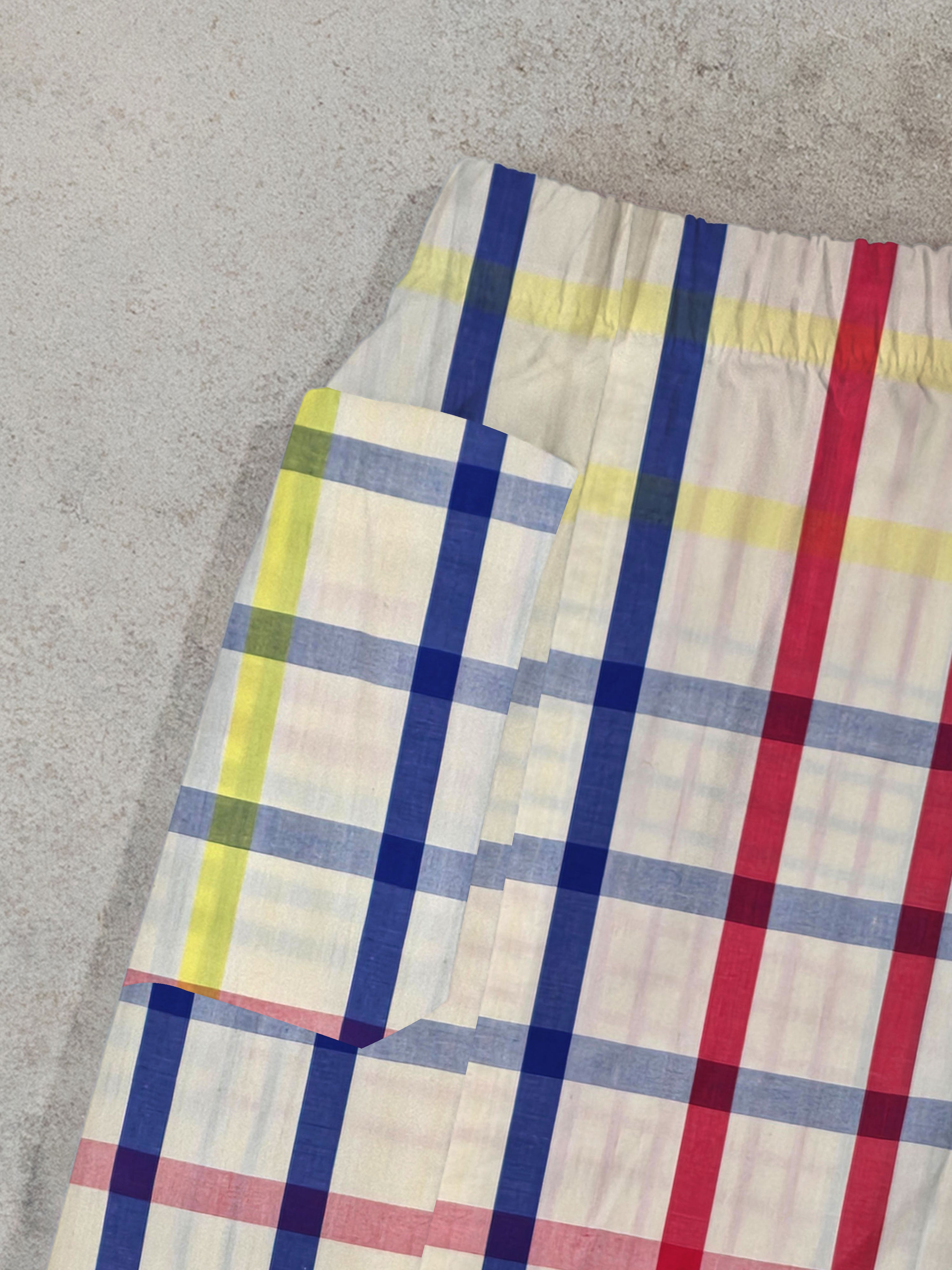 Regenerated Long Boxer - Mattarella w/ Pocket