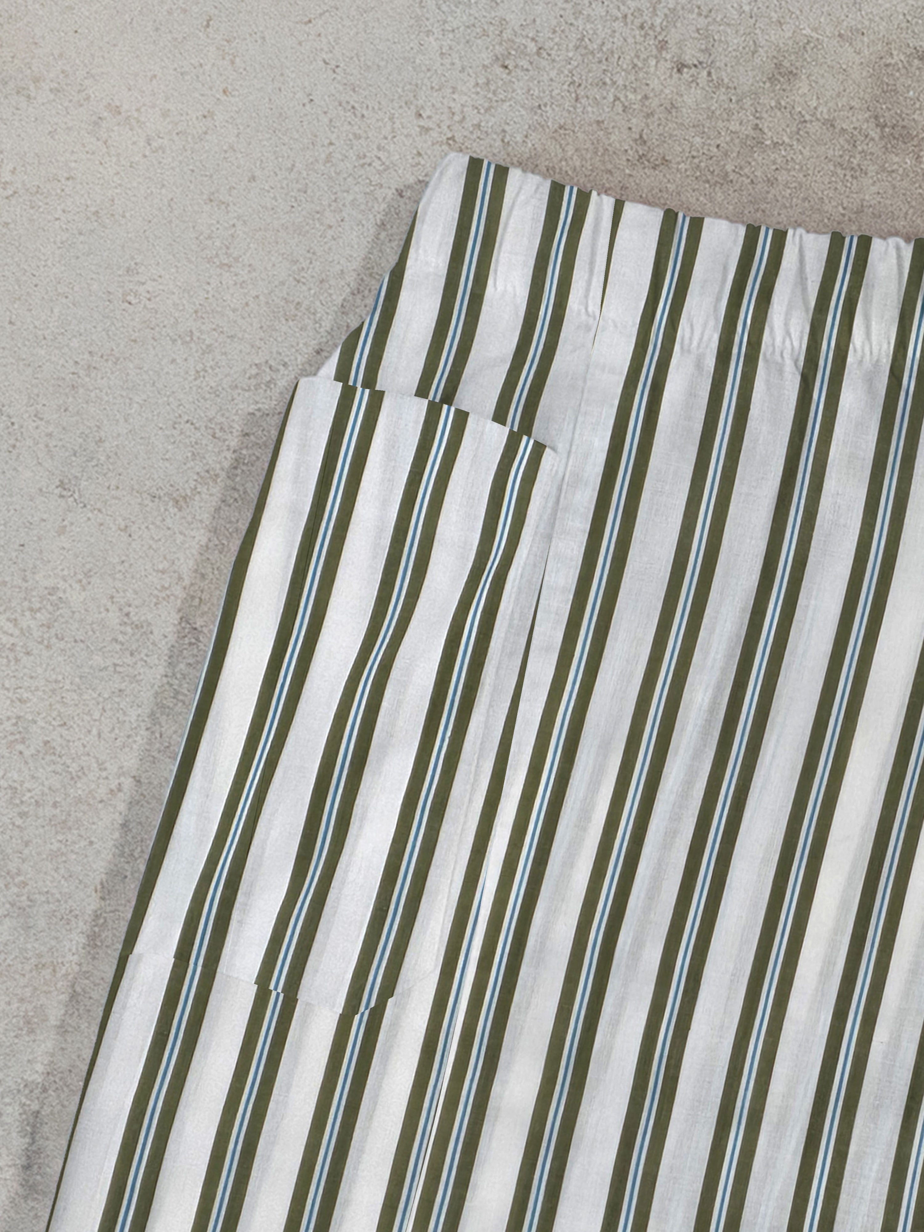 Regenerated Long Boxer - Mattarella w/ Pocket