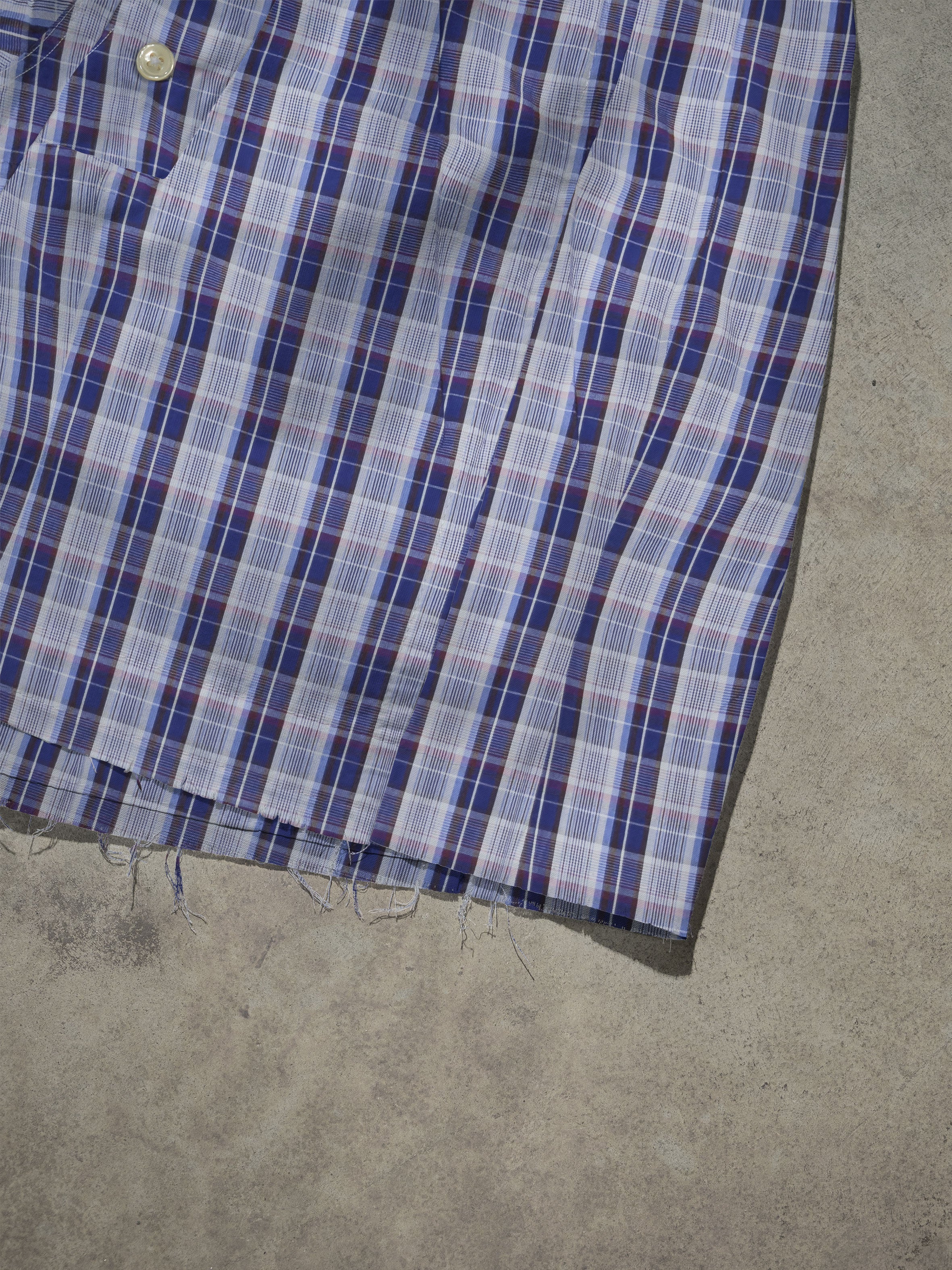 Regenerated Frayed Boxer - Sue w/ Pocket