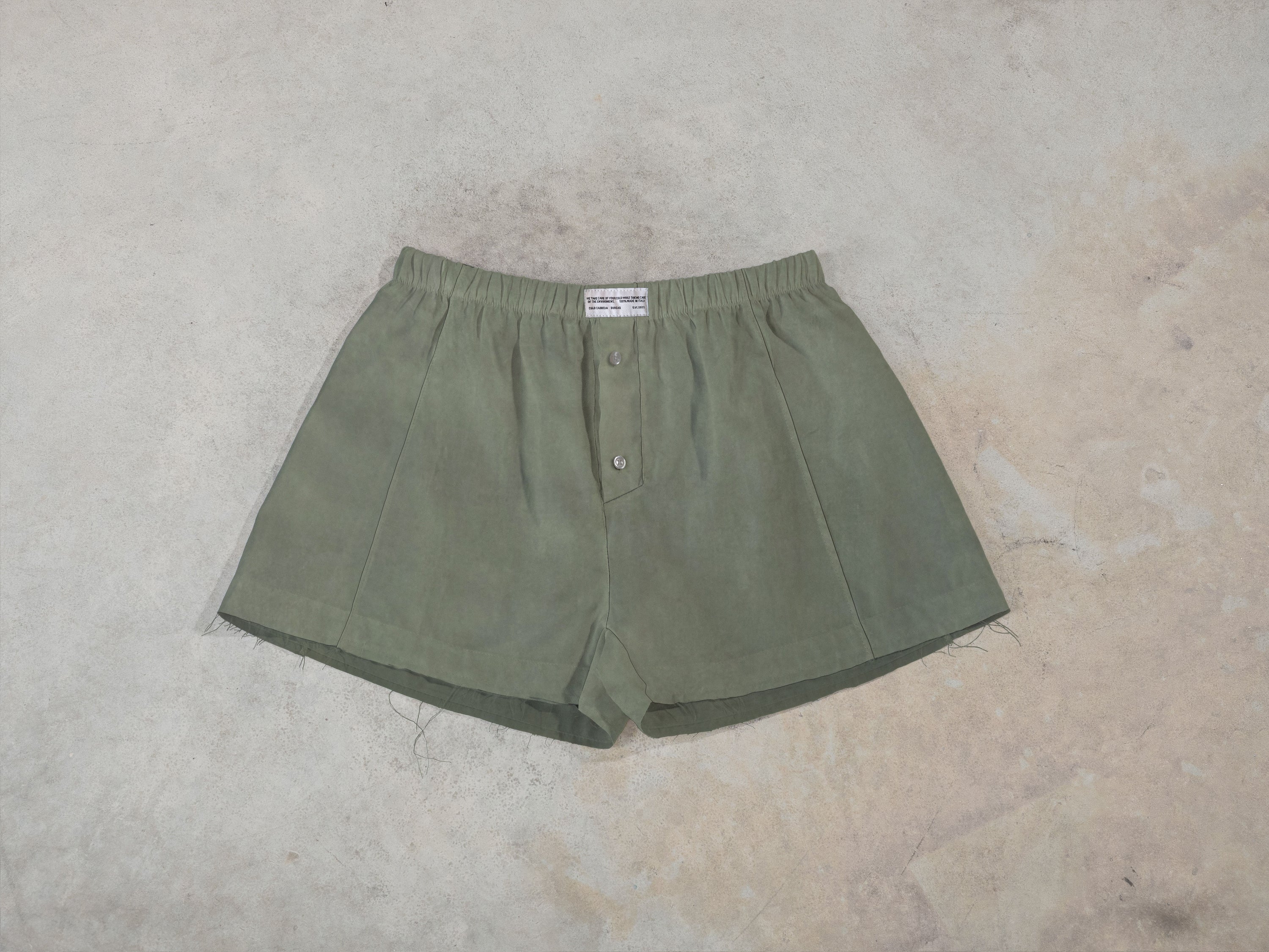 Regenerated Frayed Boxer - Sue w/ Pocket