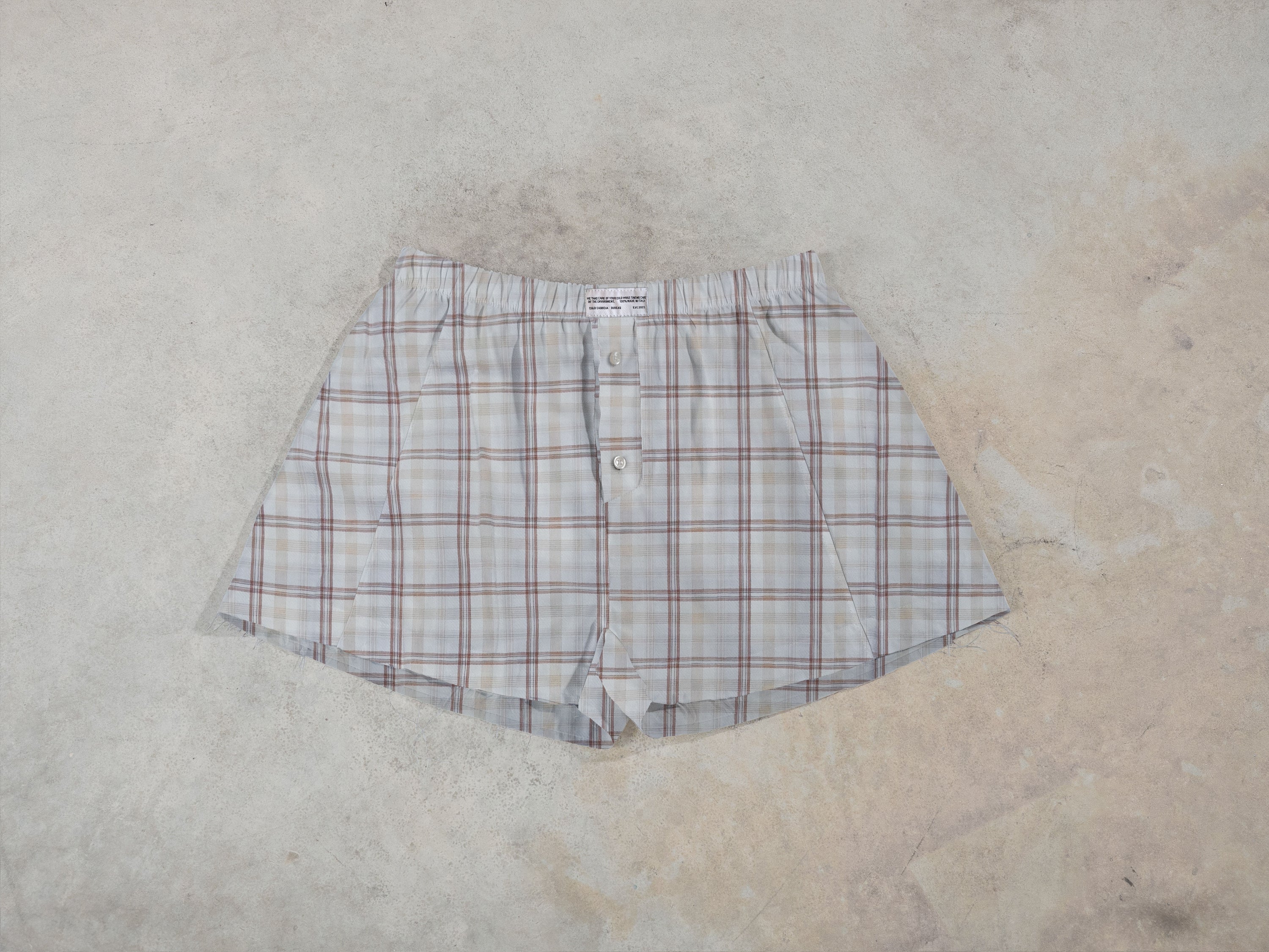 Regenerated Frayed Boxer - Sue