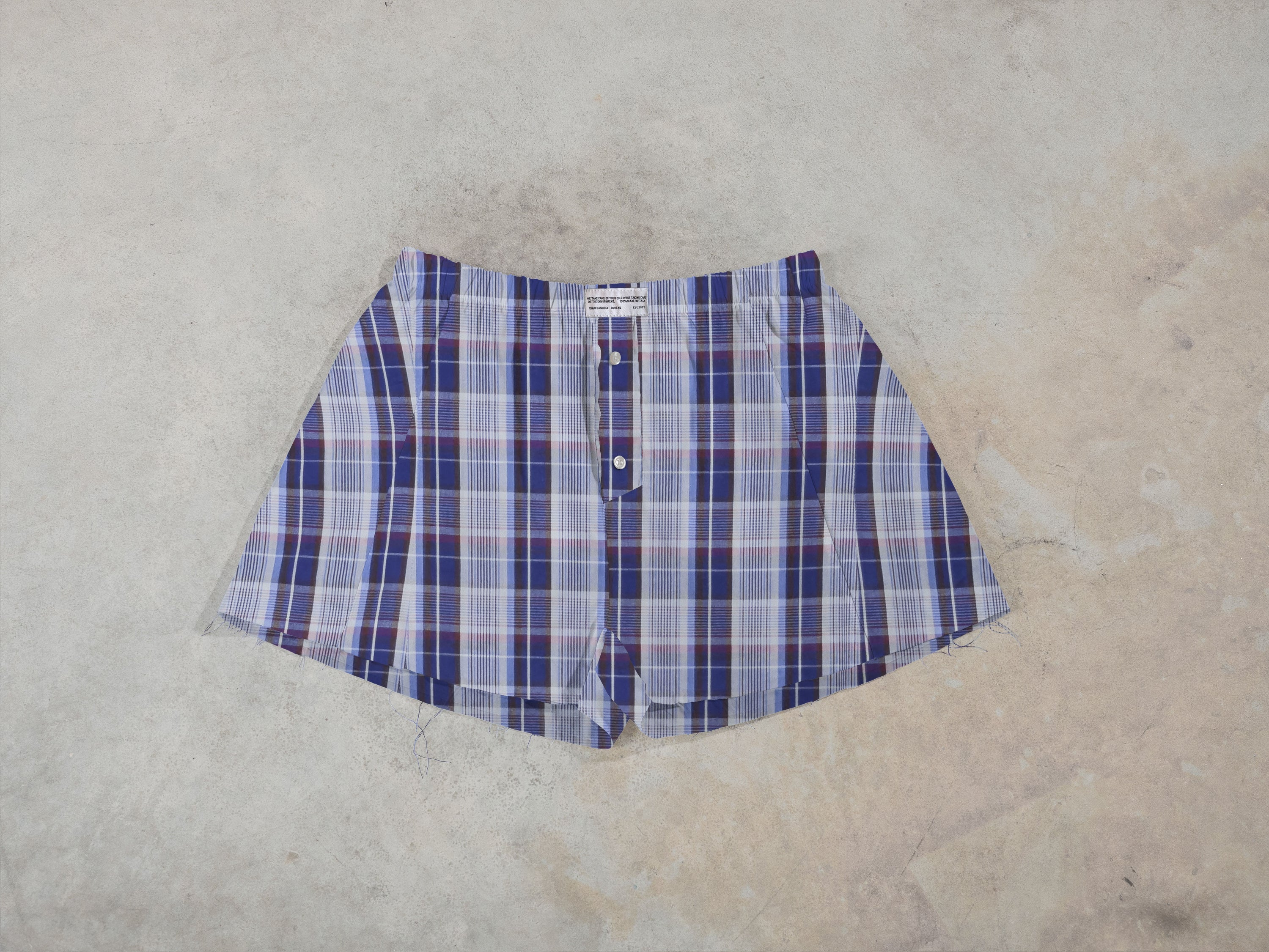 Regenerated Frayed Boxer - Sue w/ Pocket